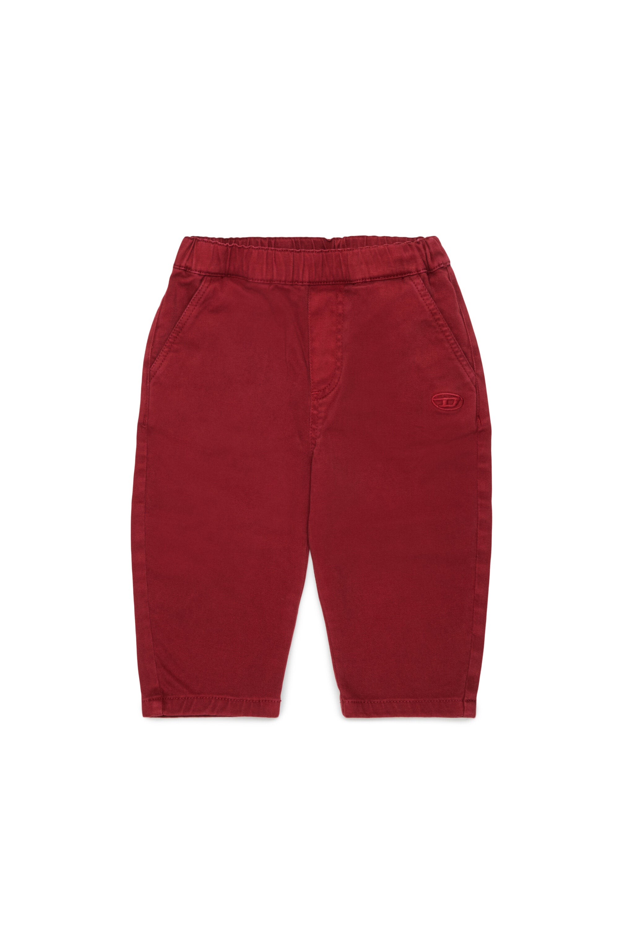 Chino pants with logo