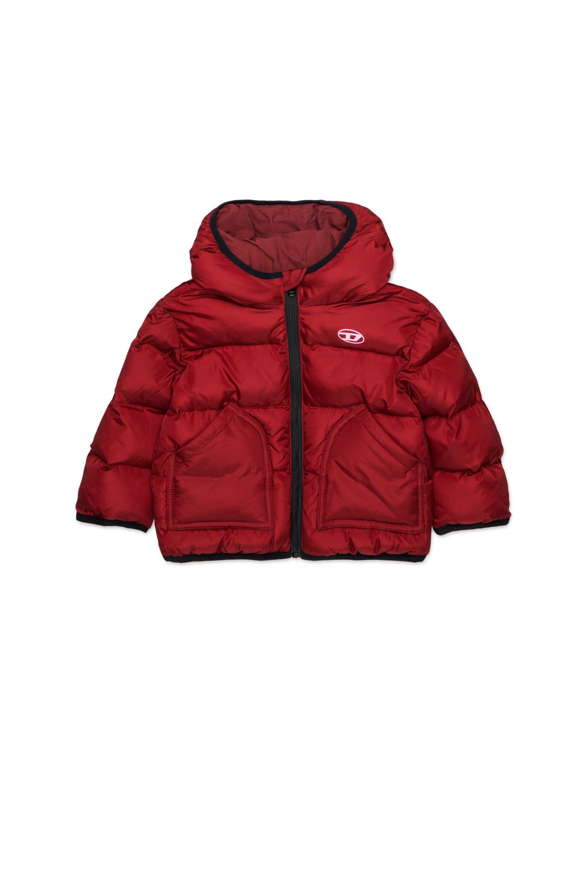 Gefütterte Jacke mit Logo