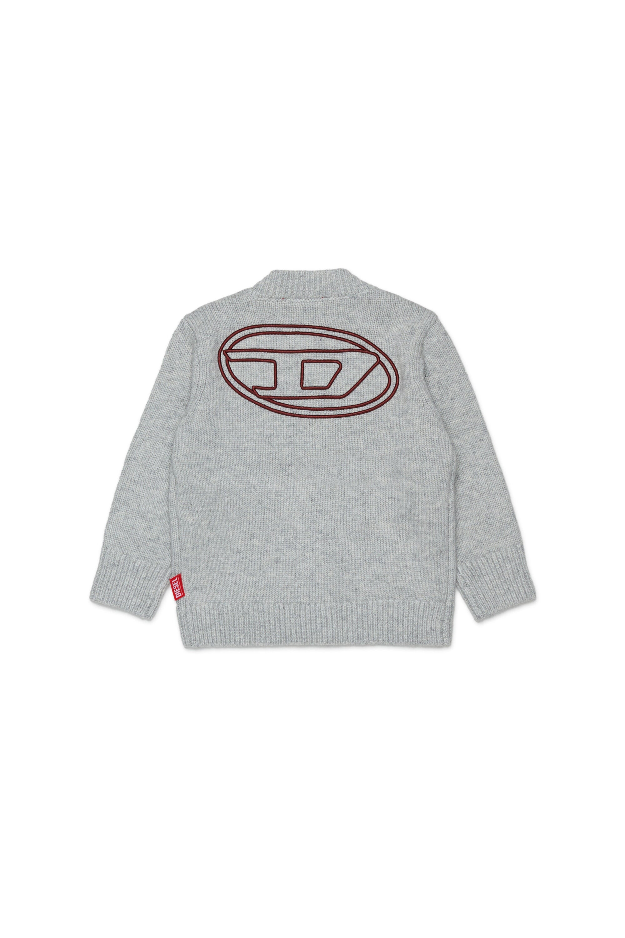 Cardigan mit Logo auf der Rückseite