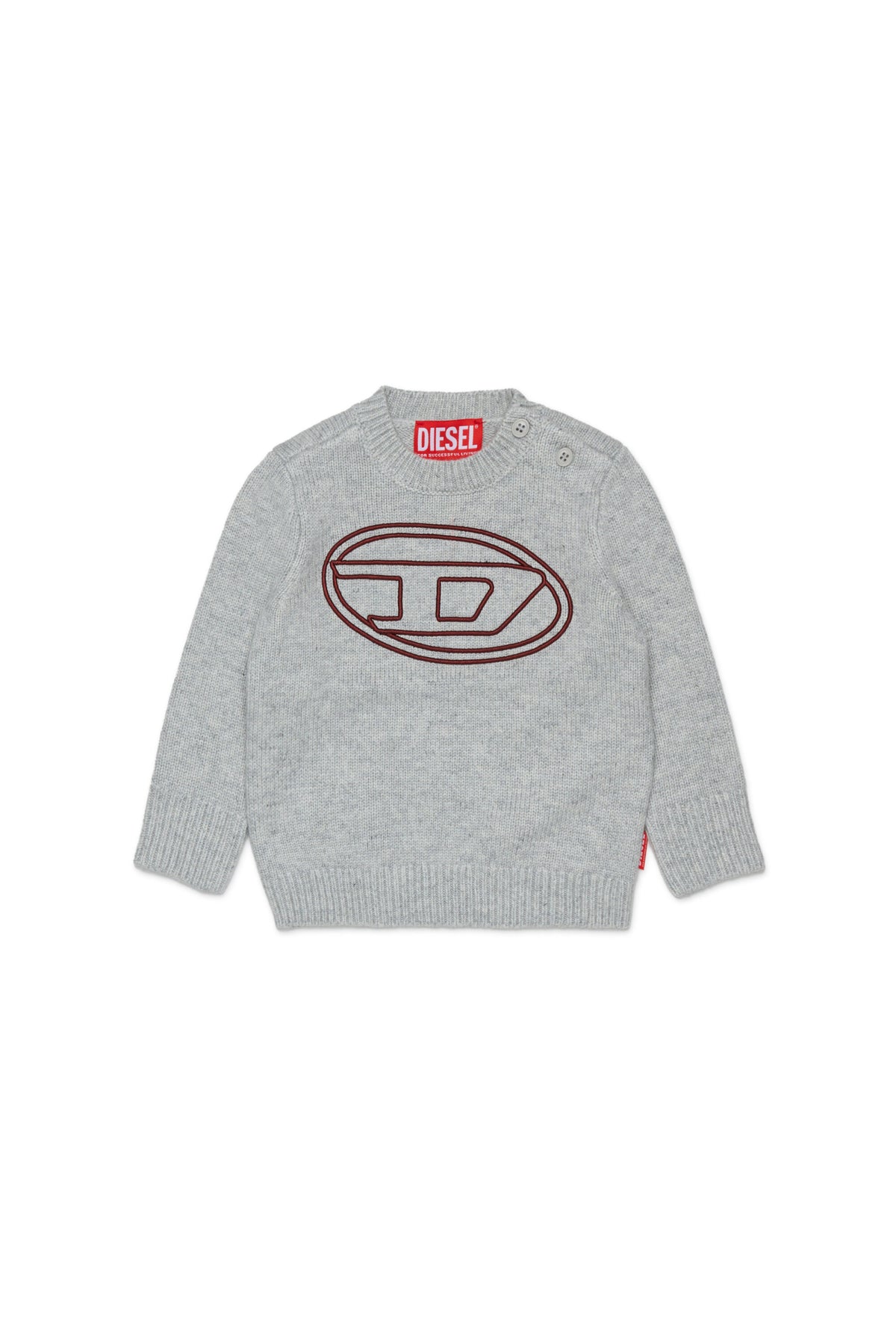 Pull ras du cou avec logo