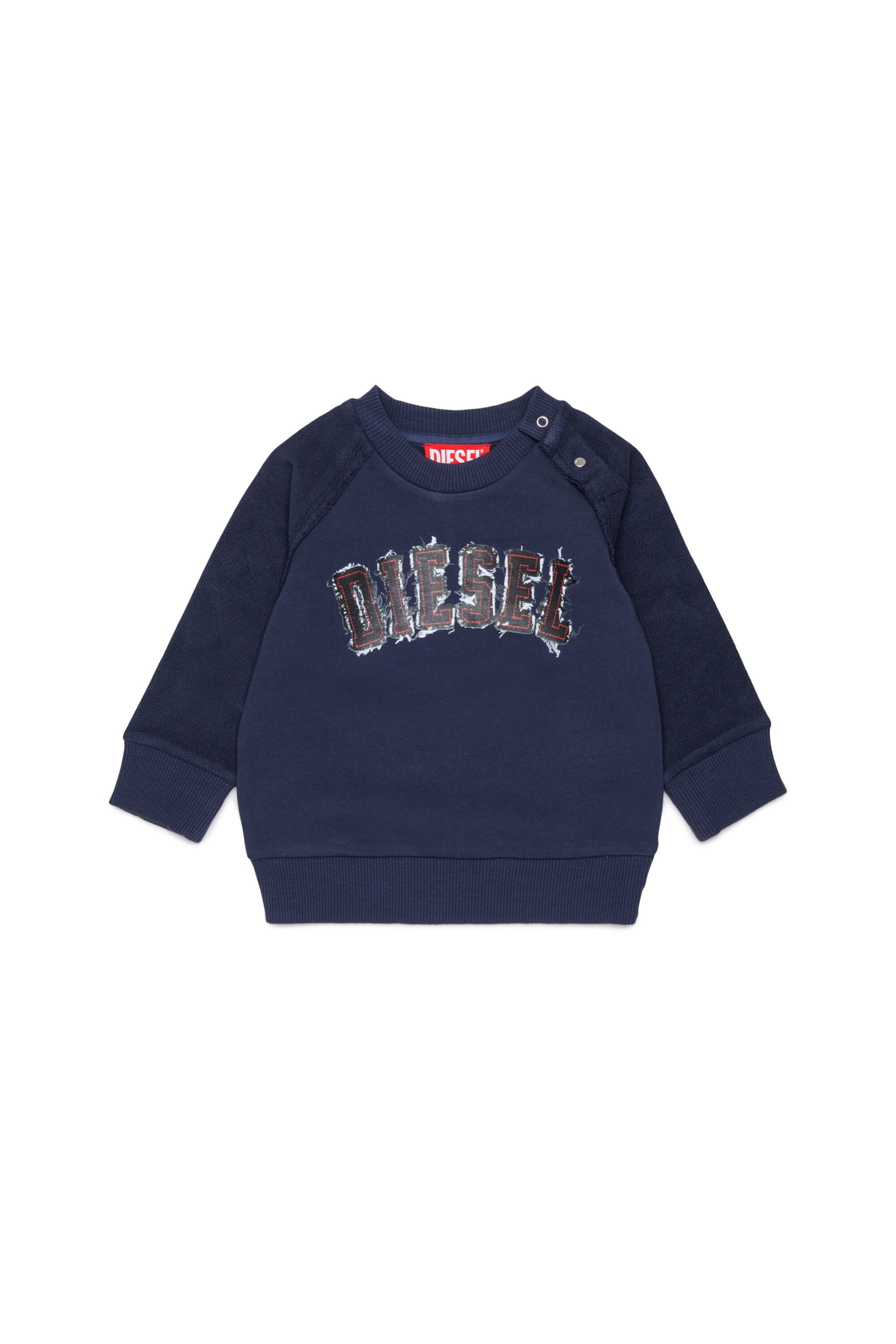 Sweat-shirt col rond avec logo