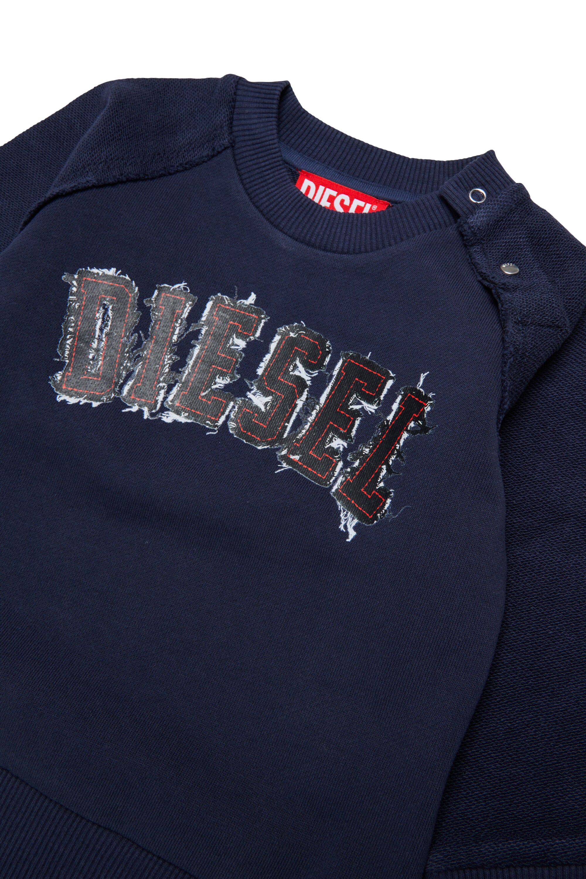Sweat-shirt col rond avec logo