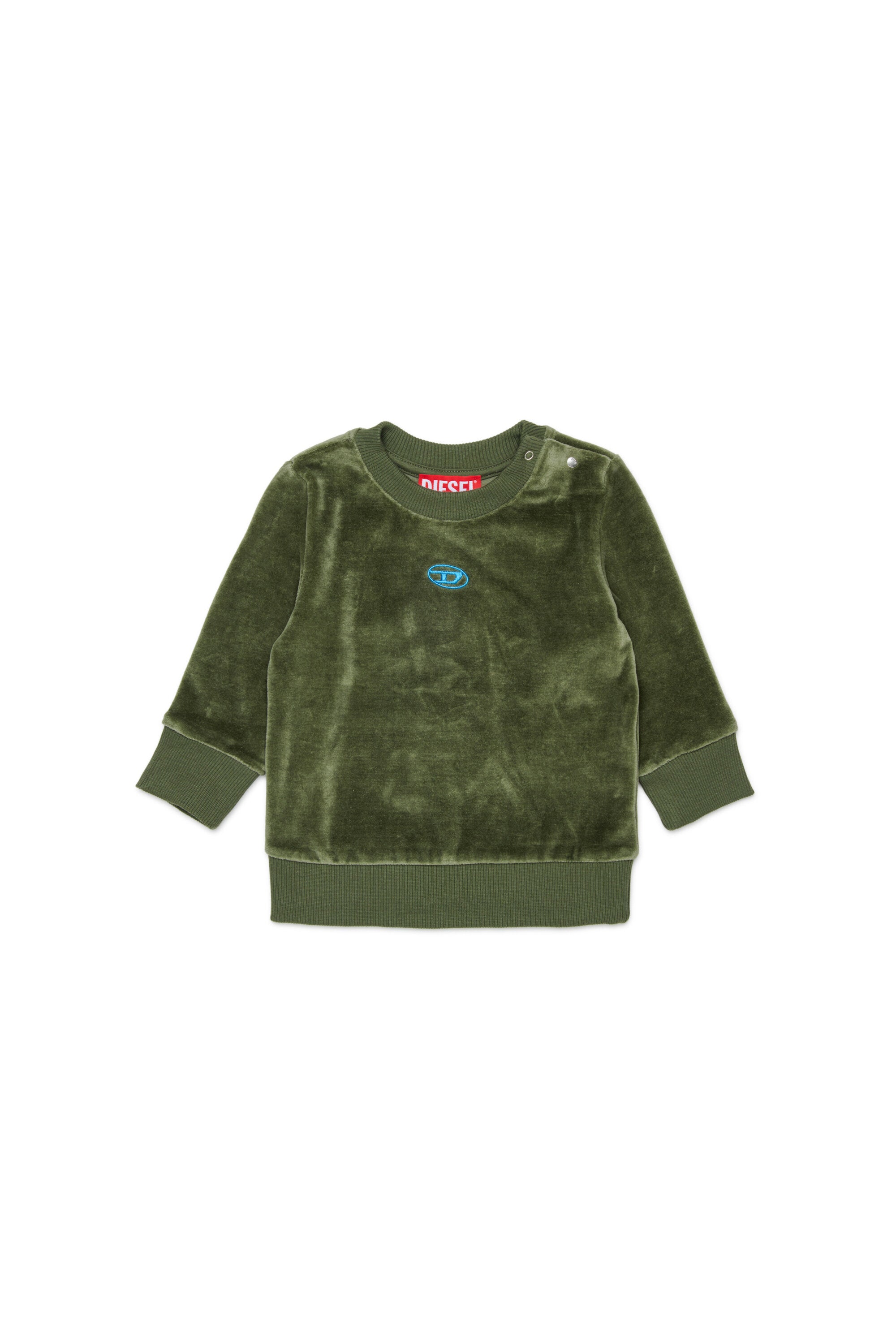 Sweatshirt mit Rundhalsausschnitt und Logo
