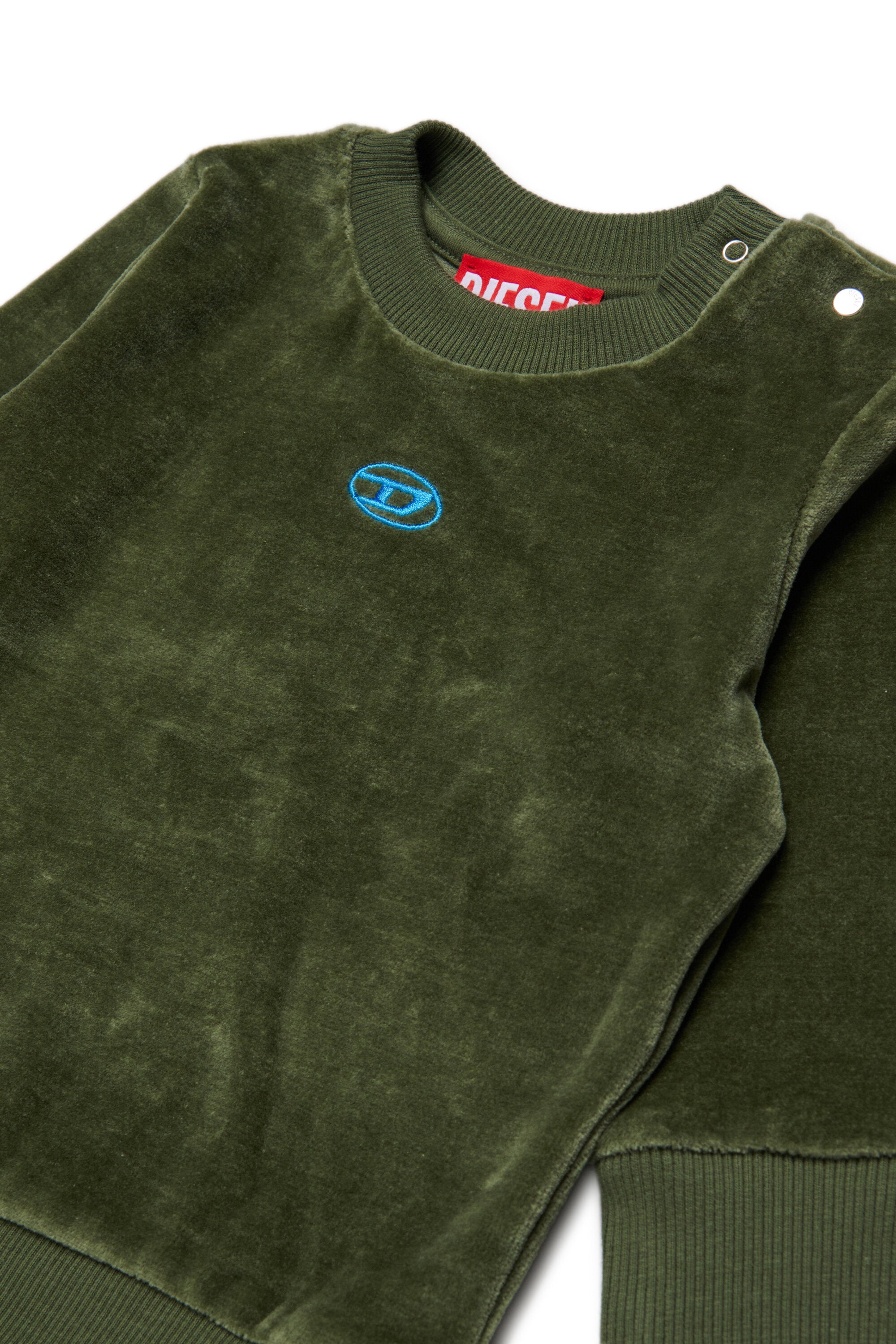 Sweatshirt mit Rundhalsausschnitt und Logo