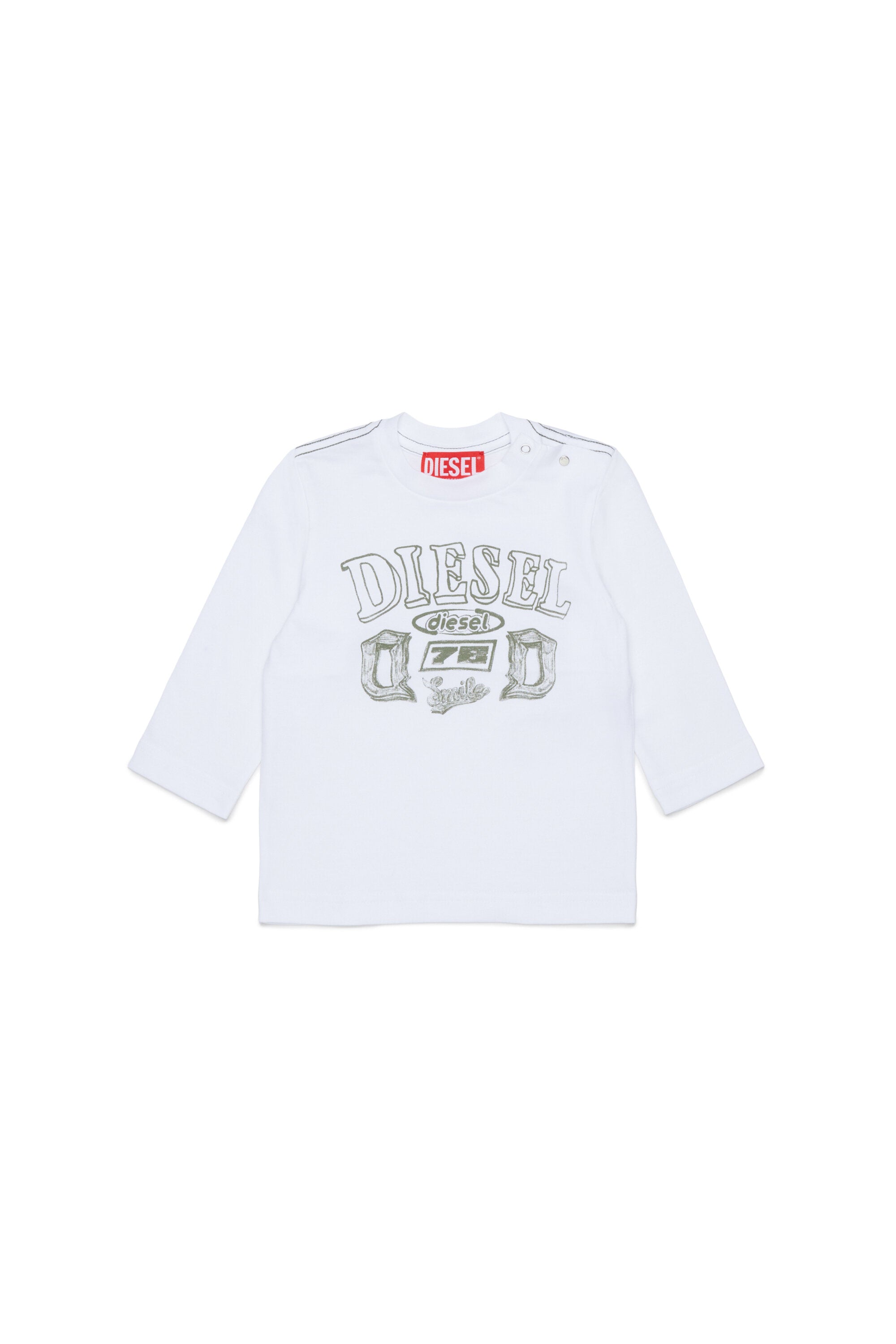 Langarm-T-Shirt mit Logo