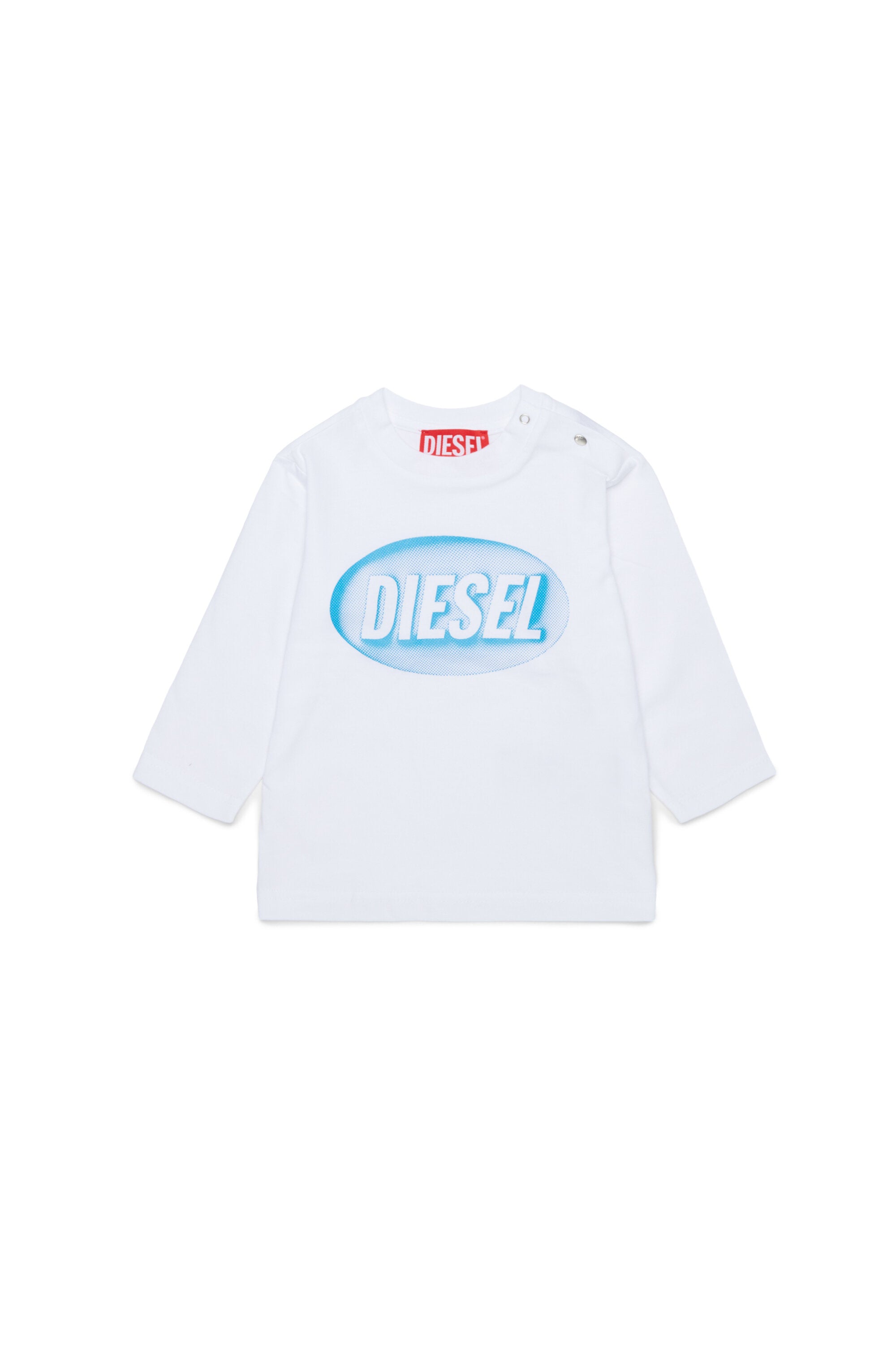 T-shirt maniche lunghe con logo