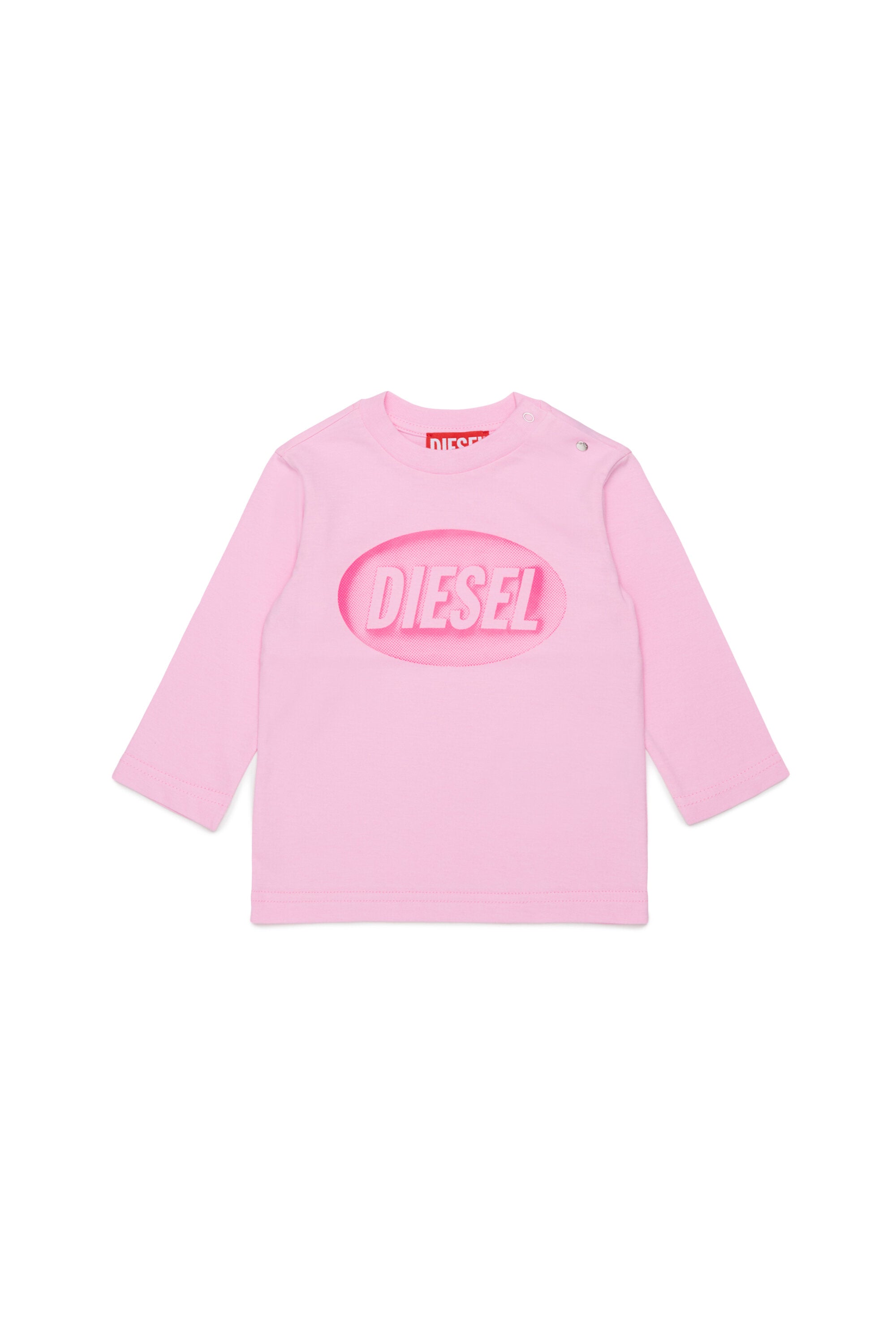 T-shirt maniche lunghe con logo