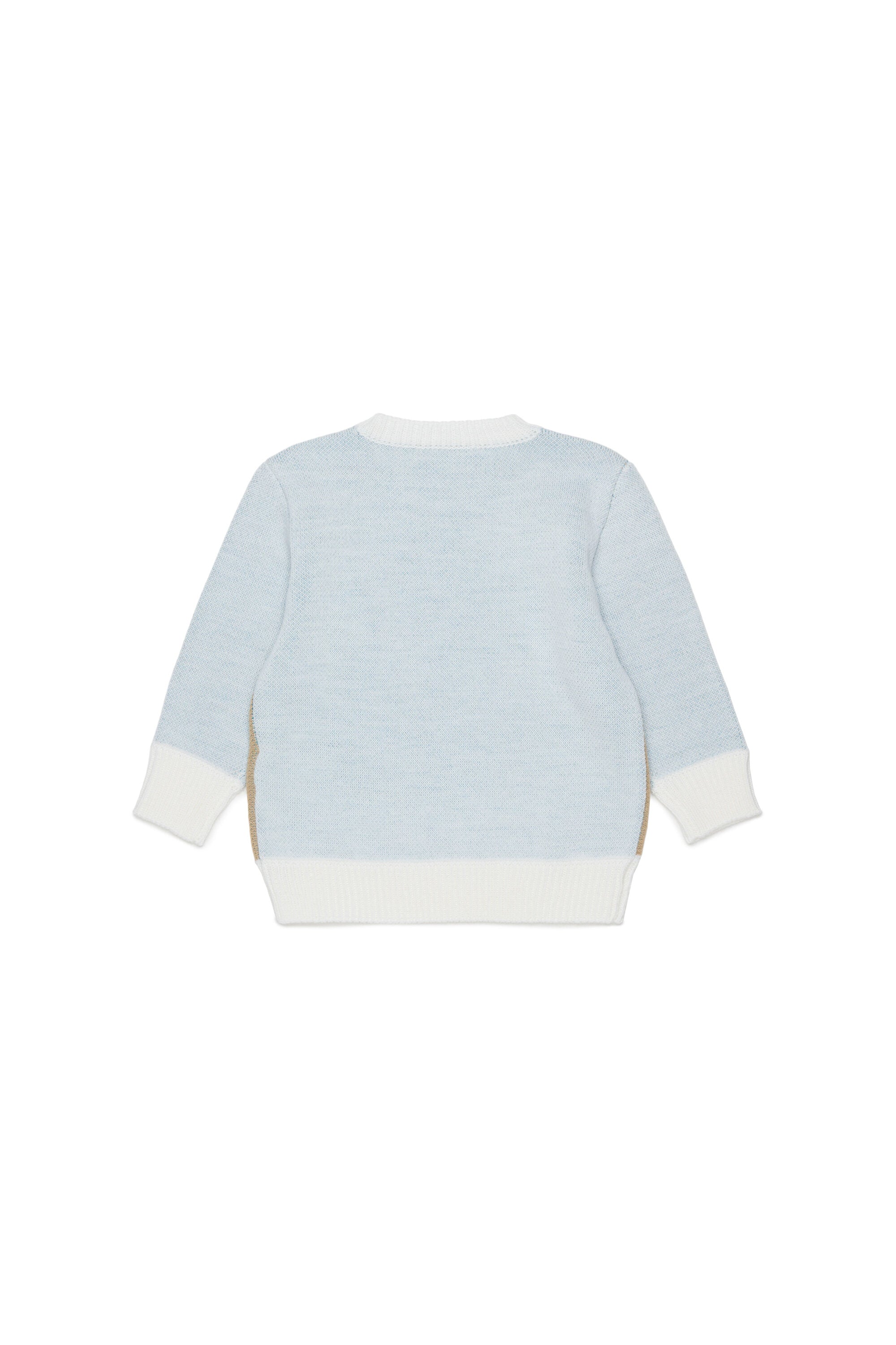 Pullover girocollo con logo