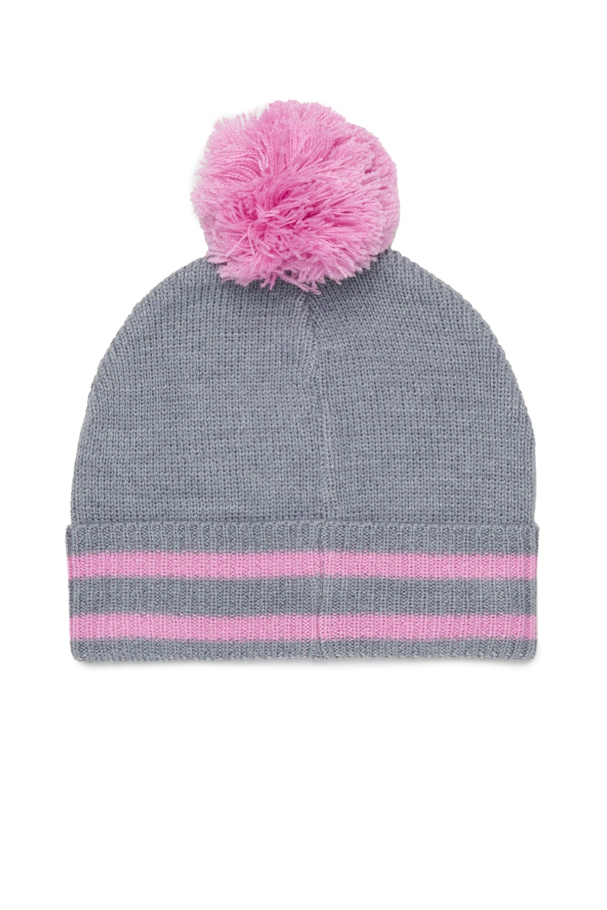 Gorro con pompón y logo
