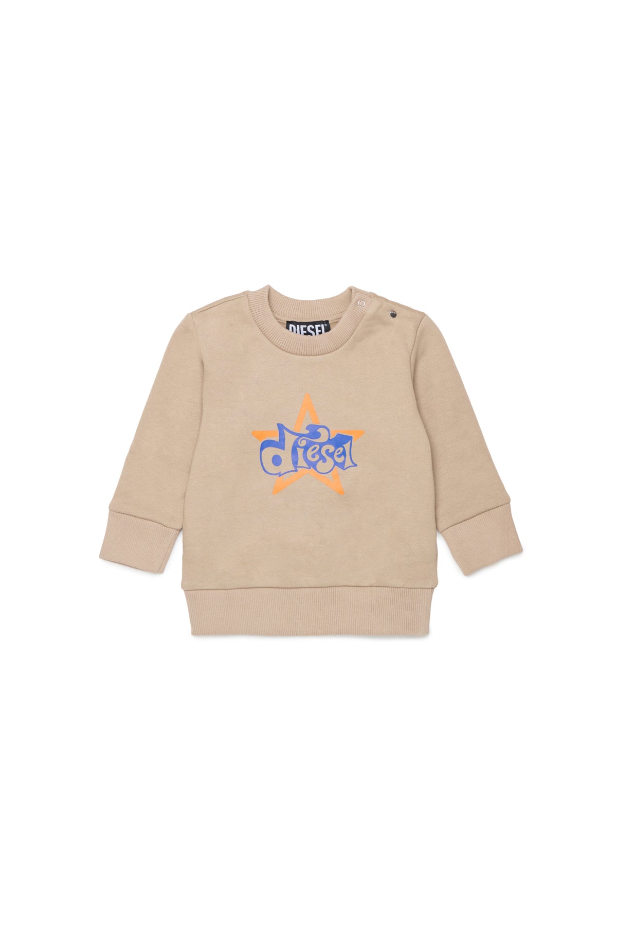 Crew-neck sweatshirt with logo