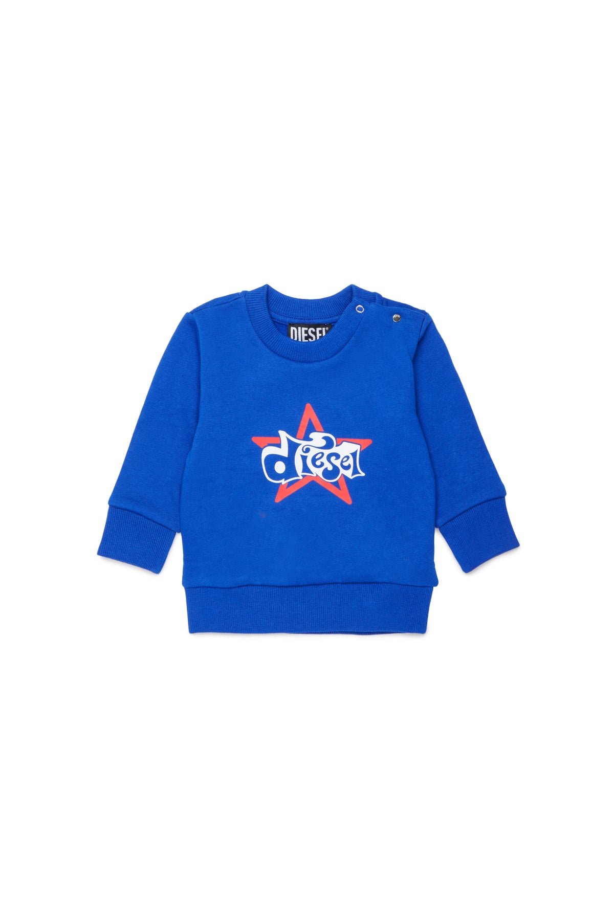 Crew-neck sweatshirt with logo