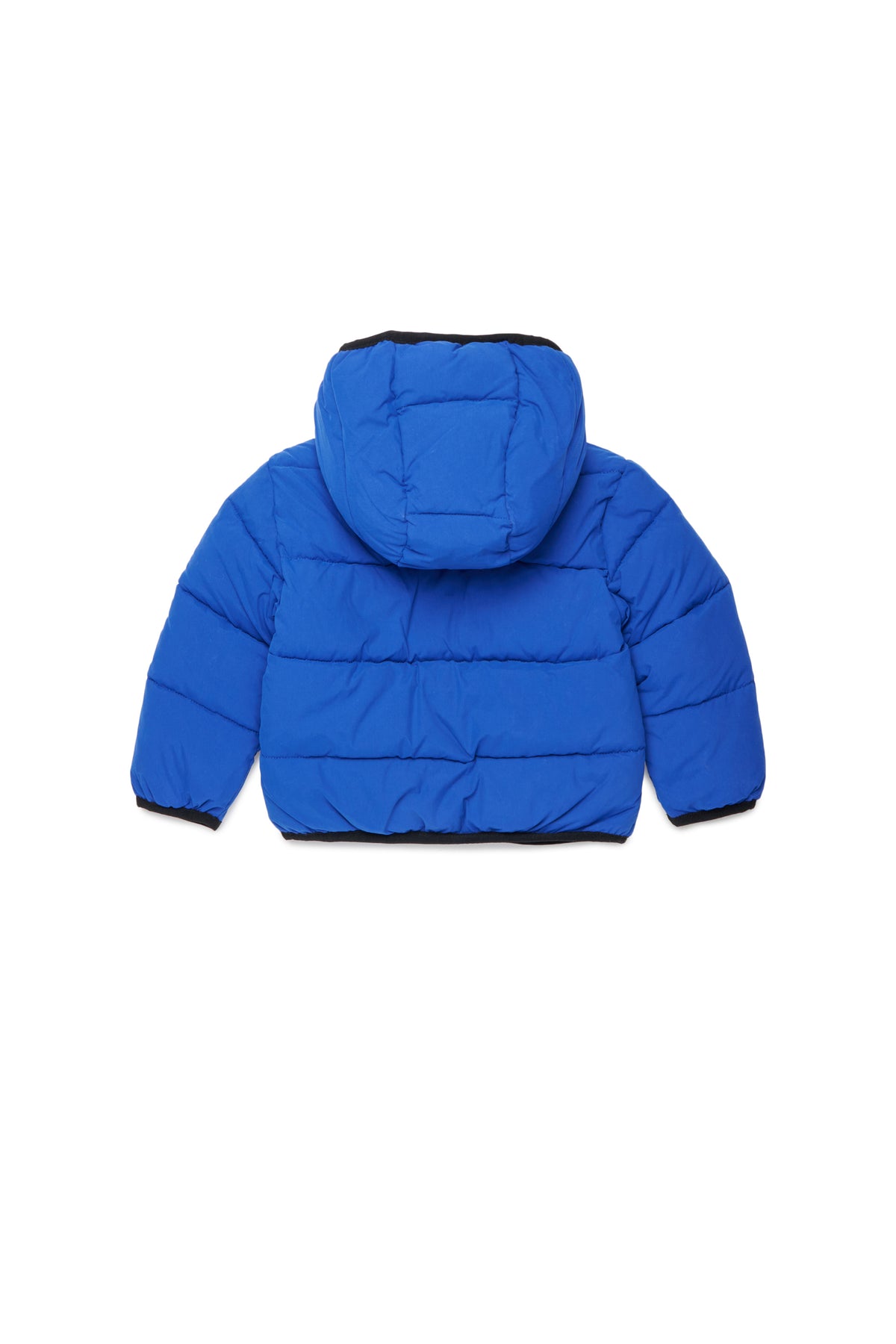 Padded jacket with printed logo