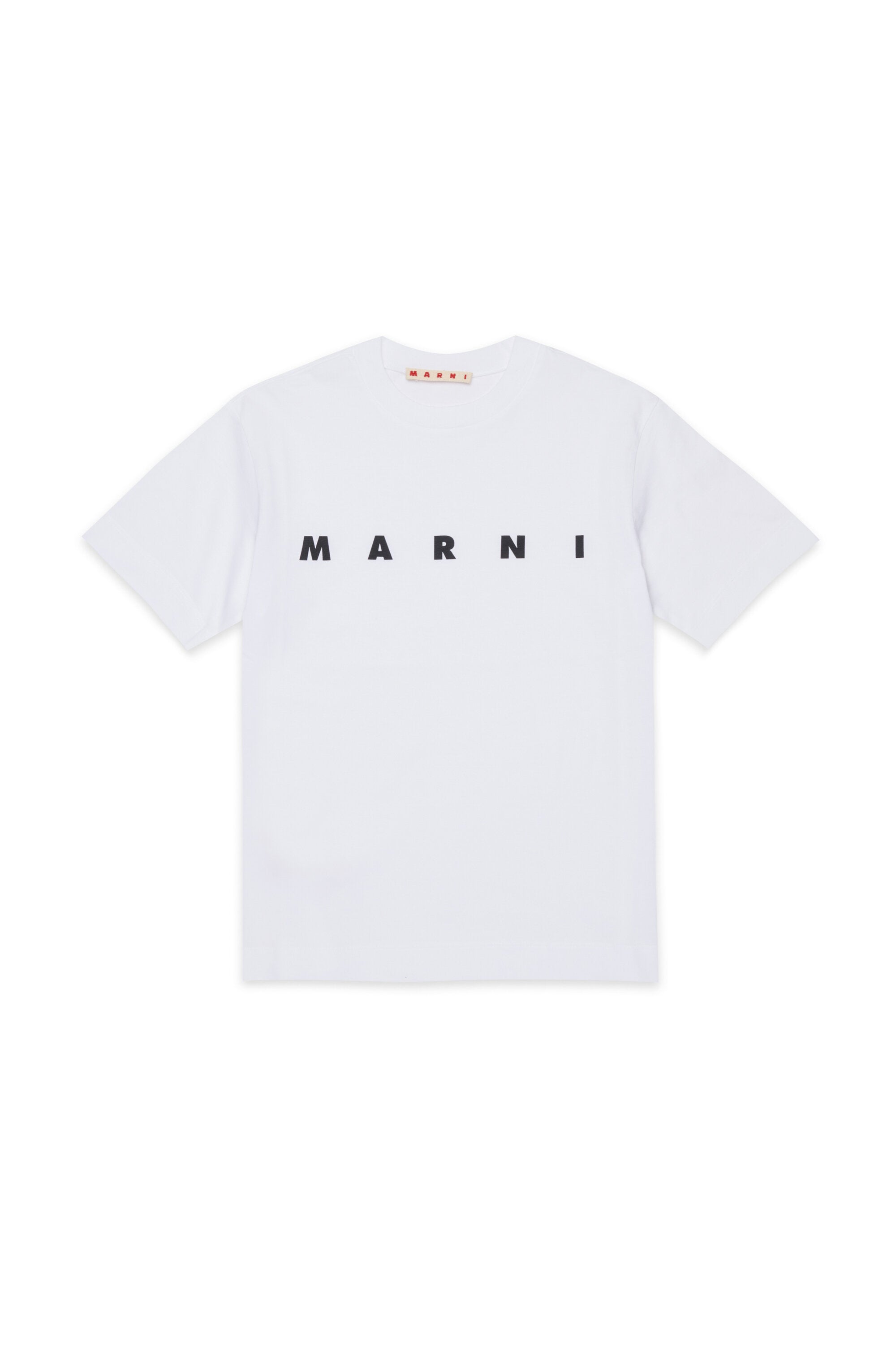 T-shirt in jersey con logo