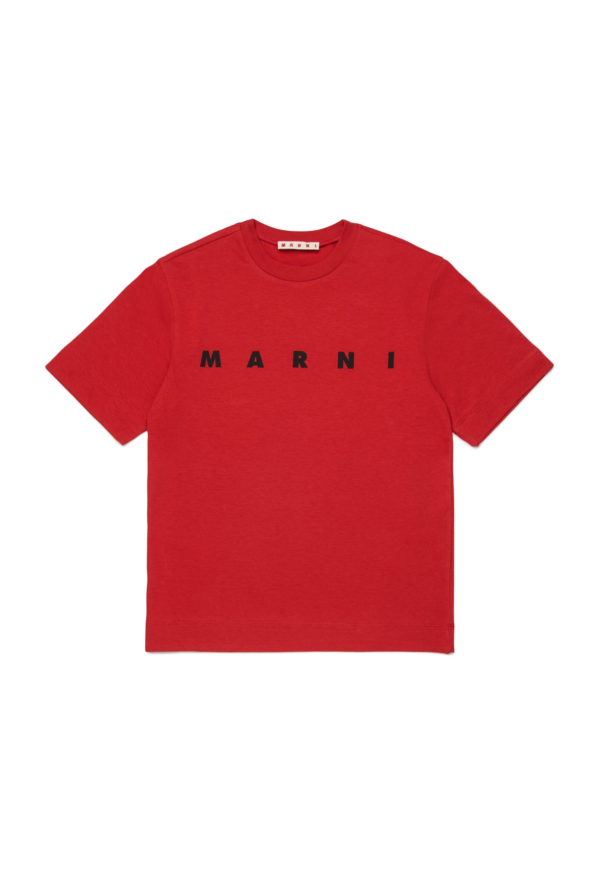 T-shirt in jersey con logo