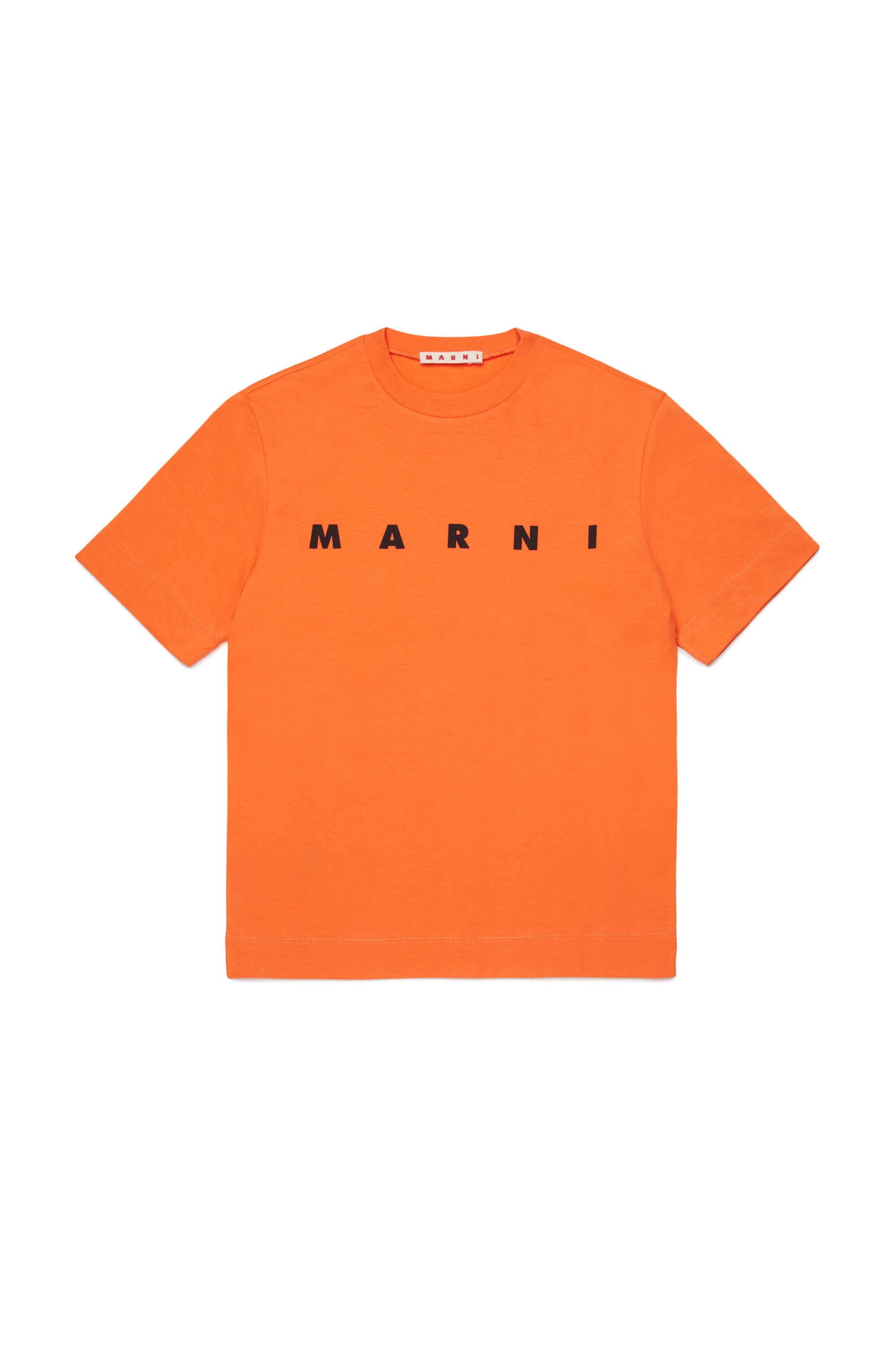 T-shirt in jersey con logo