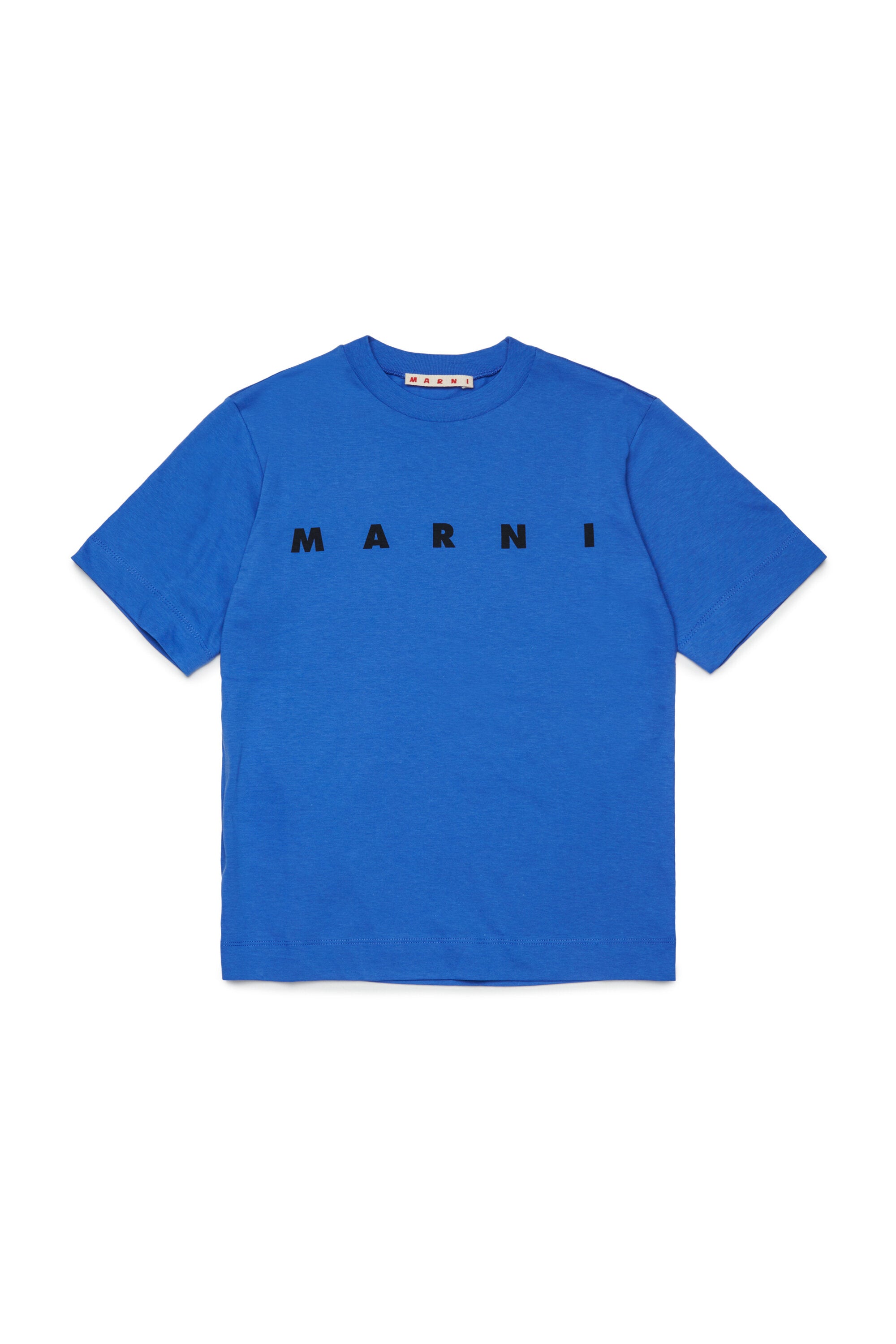 T-shirt in jersey con logo
