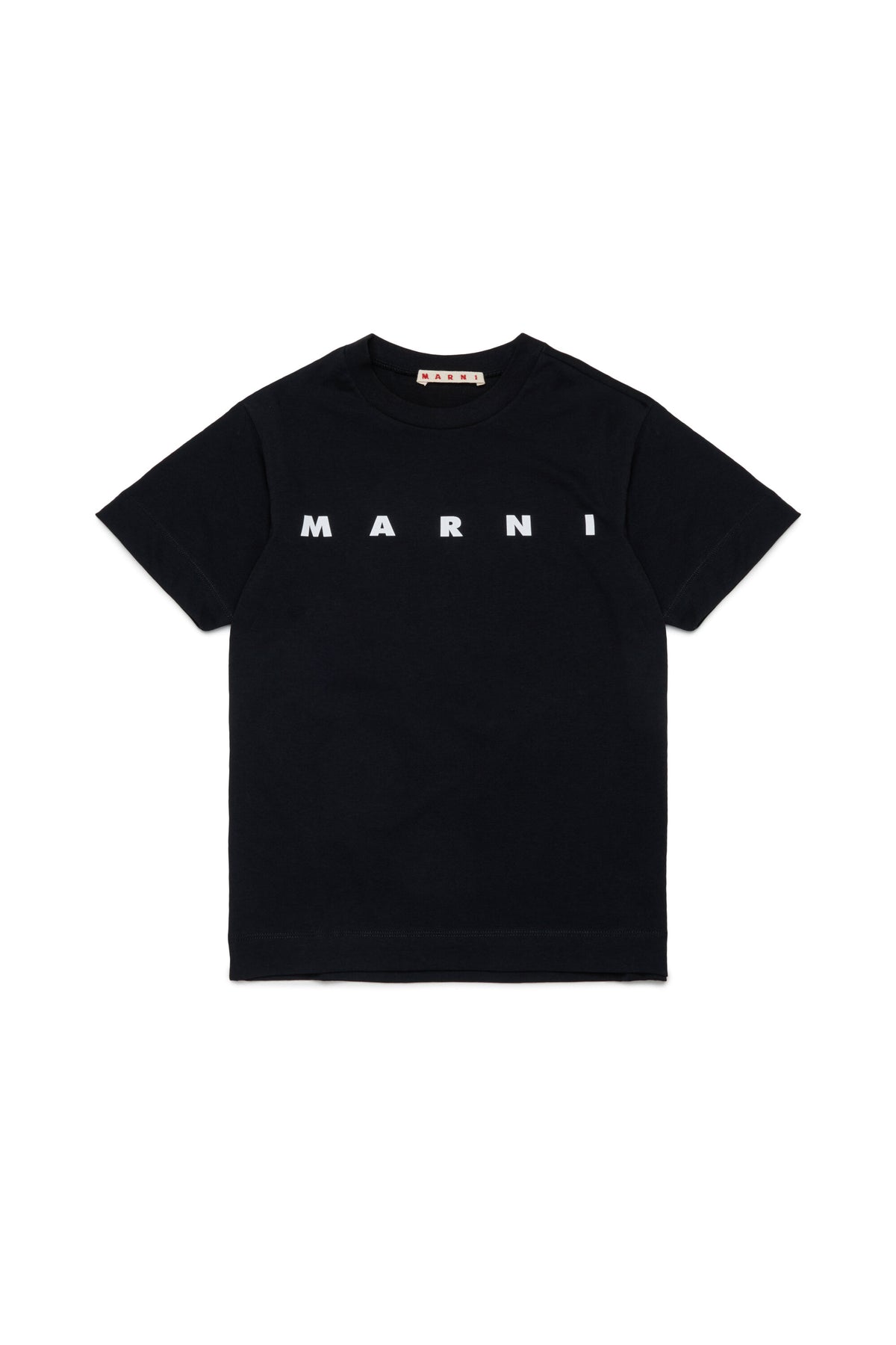 T-shirt in jersey con logo