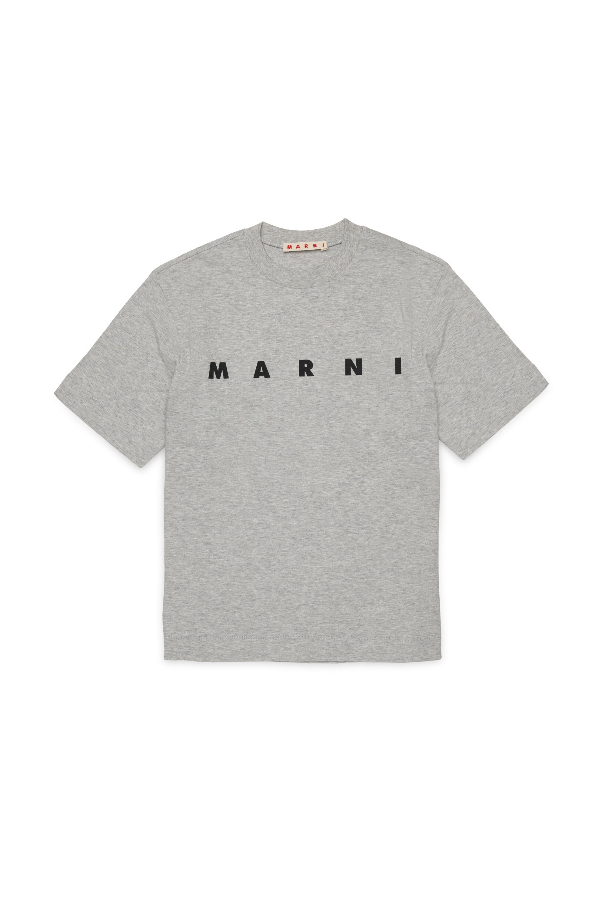 T-shirt in jersey con logo