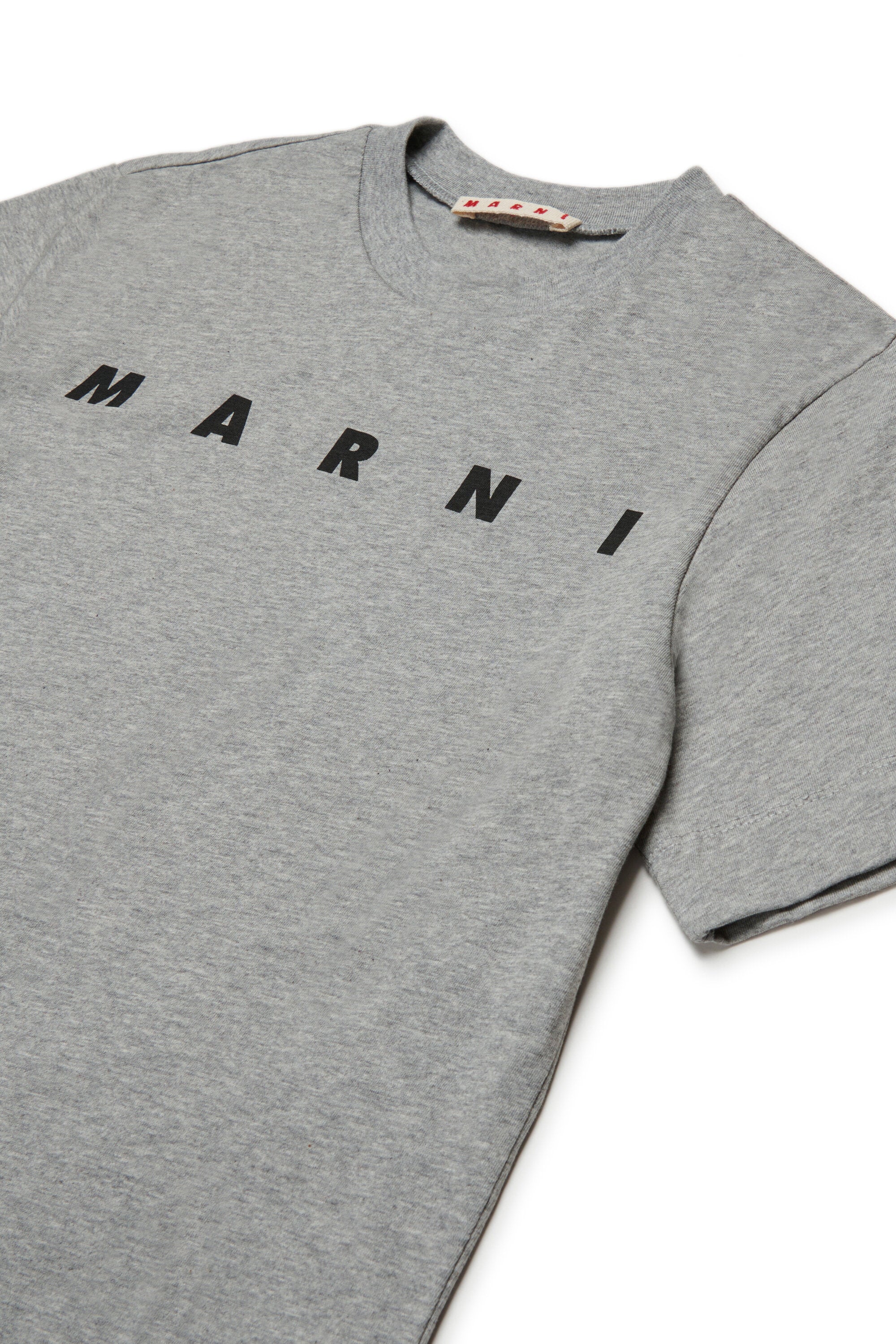 T-Shirt aus Trikot mit Logo