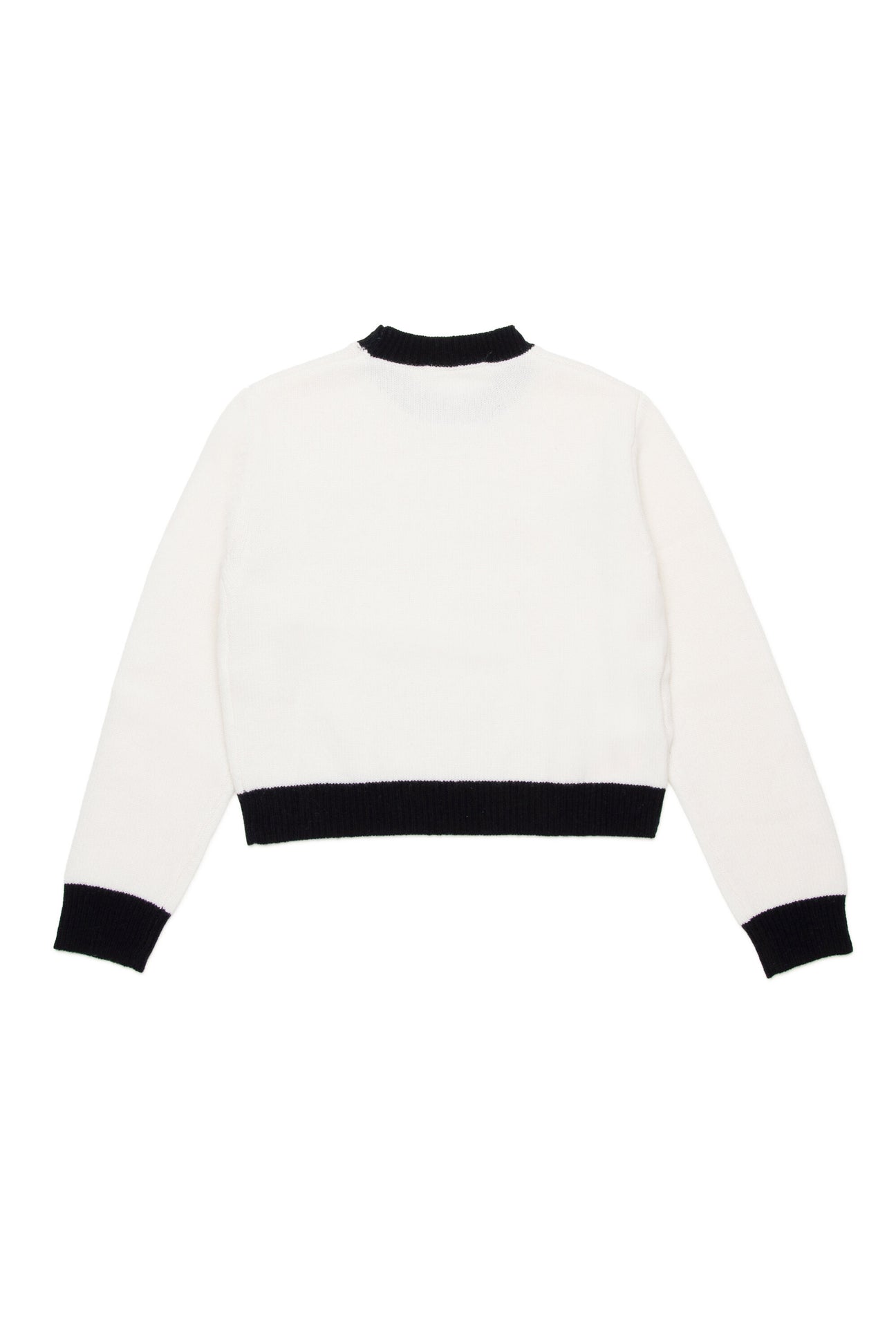 Colorblock wool-cashmere blend crew-neck sweater Colorblock wool-cashmere blend crew-neck sweater