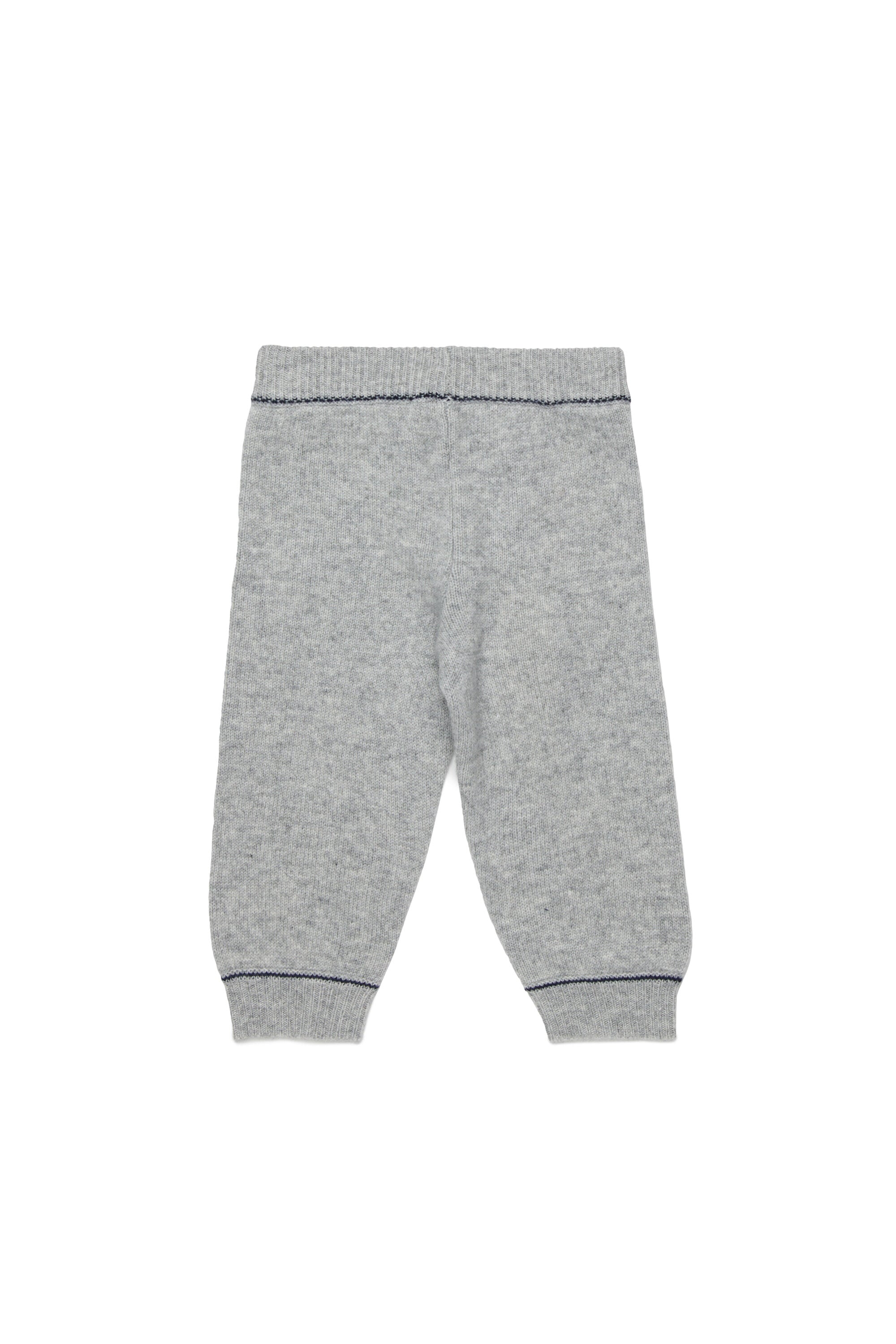 Pantalon jogger en cachemire mélangé à de la laine avec logo