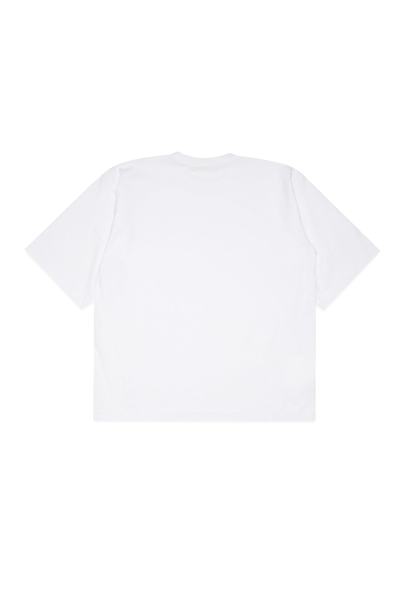 T-shirt con logo a catenella T-shirt con logo a catenella