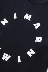 T-shirt con Round logo