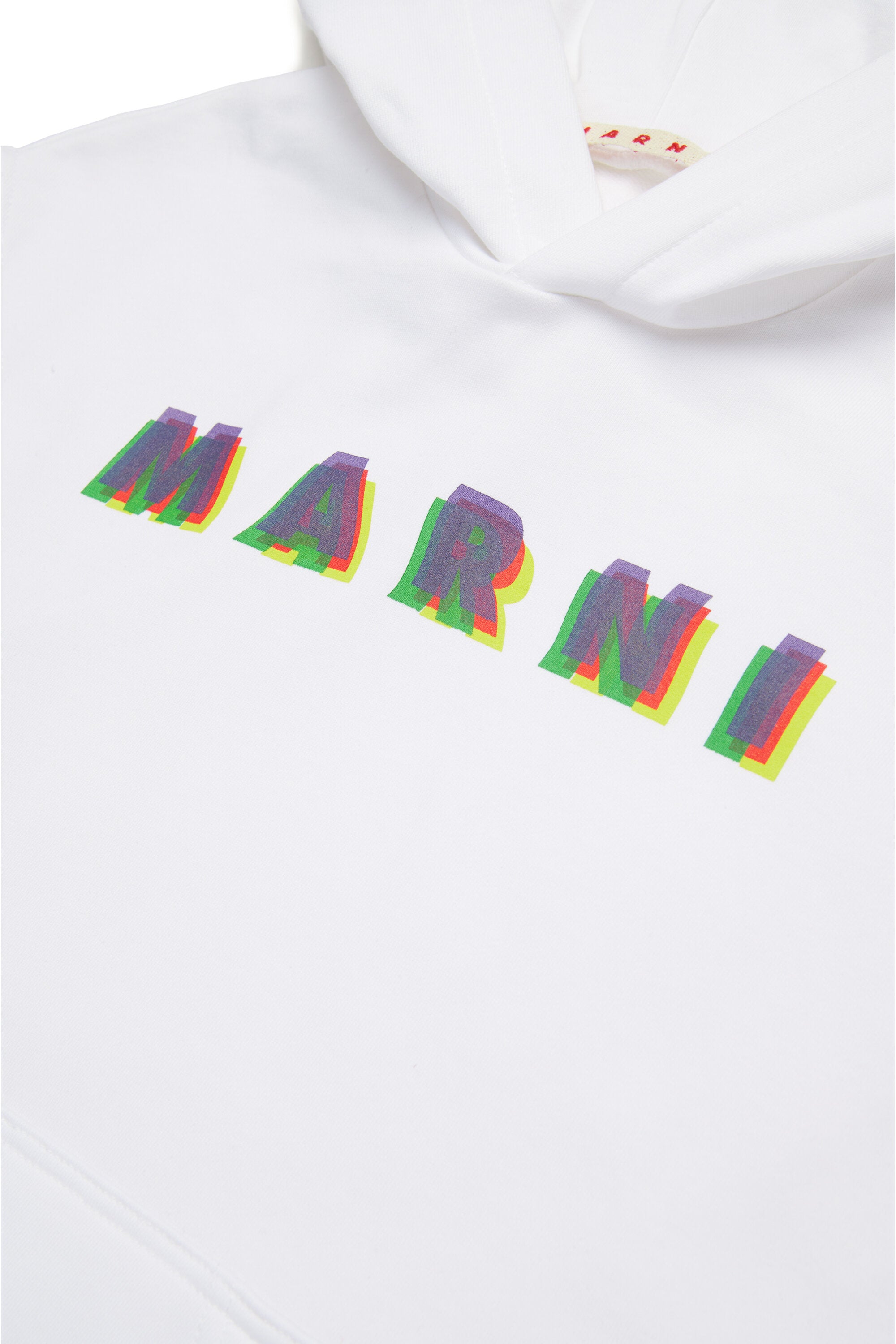 Felpa smanicata con Rainbow logo