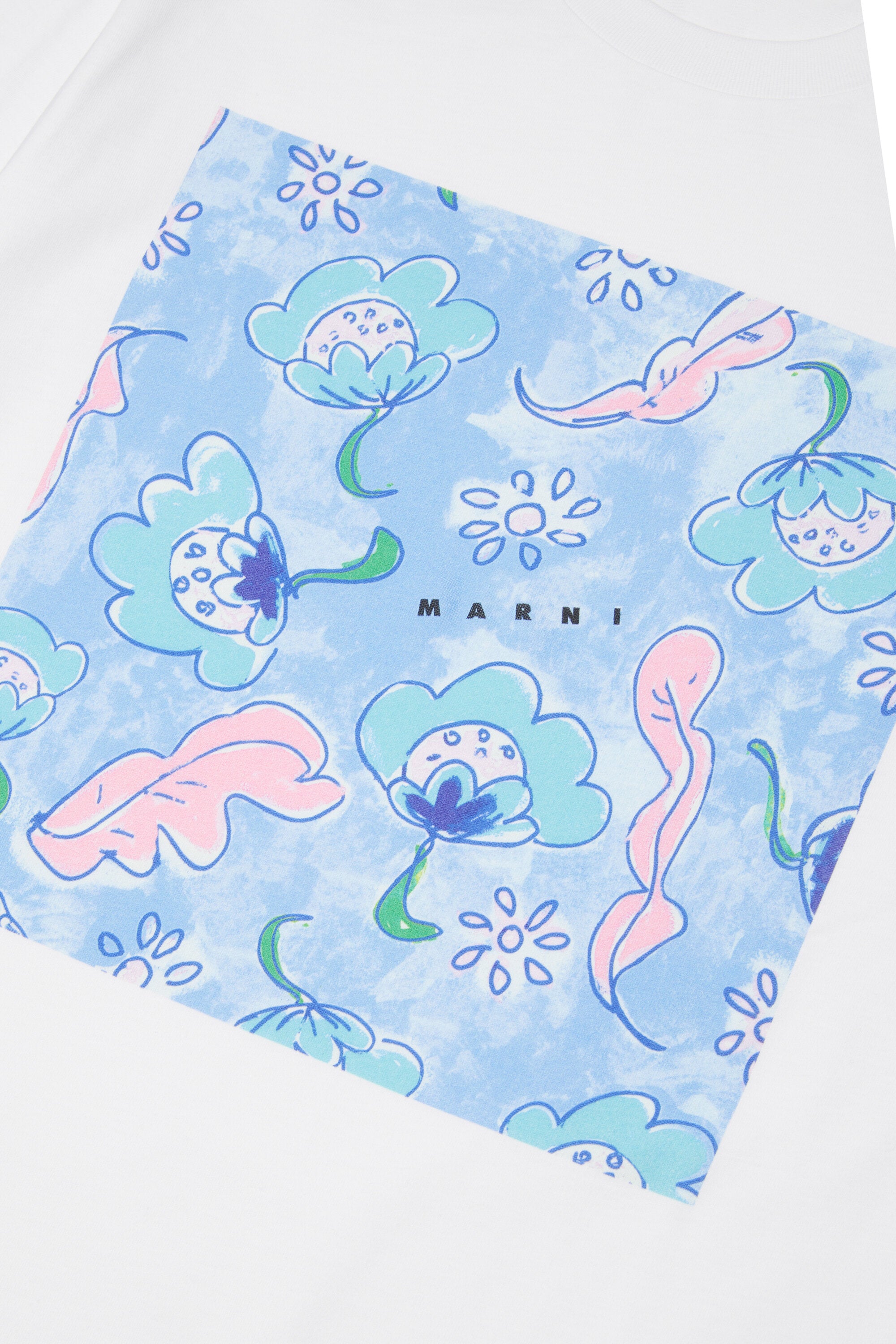 T-shirt with Marina graphics