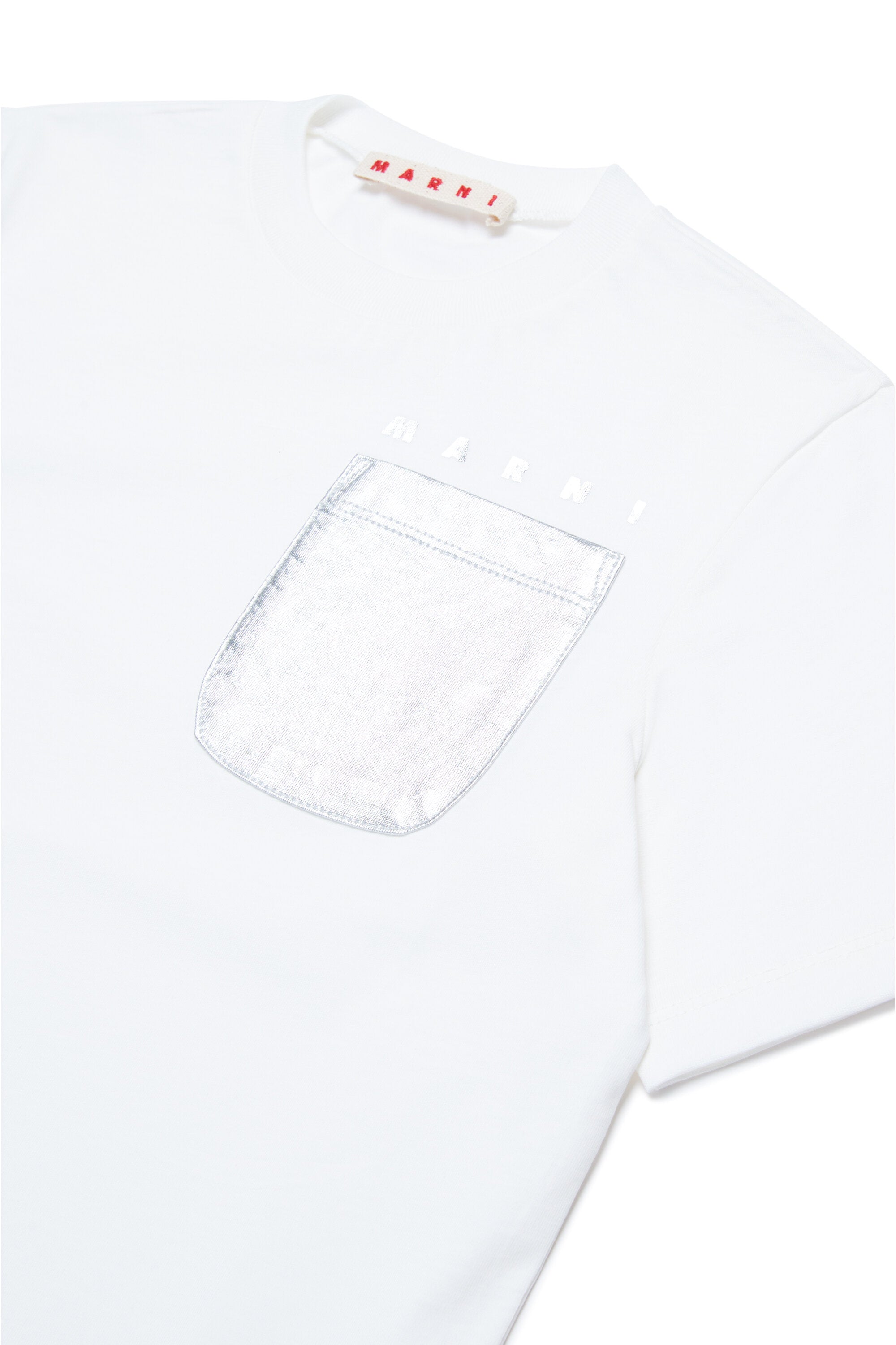 T-shirt with mylar pocket