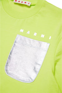 T-shirt con taschino mylar