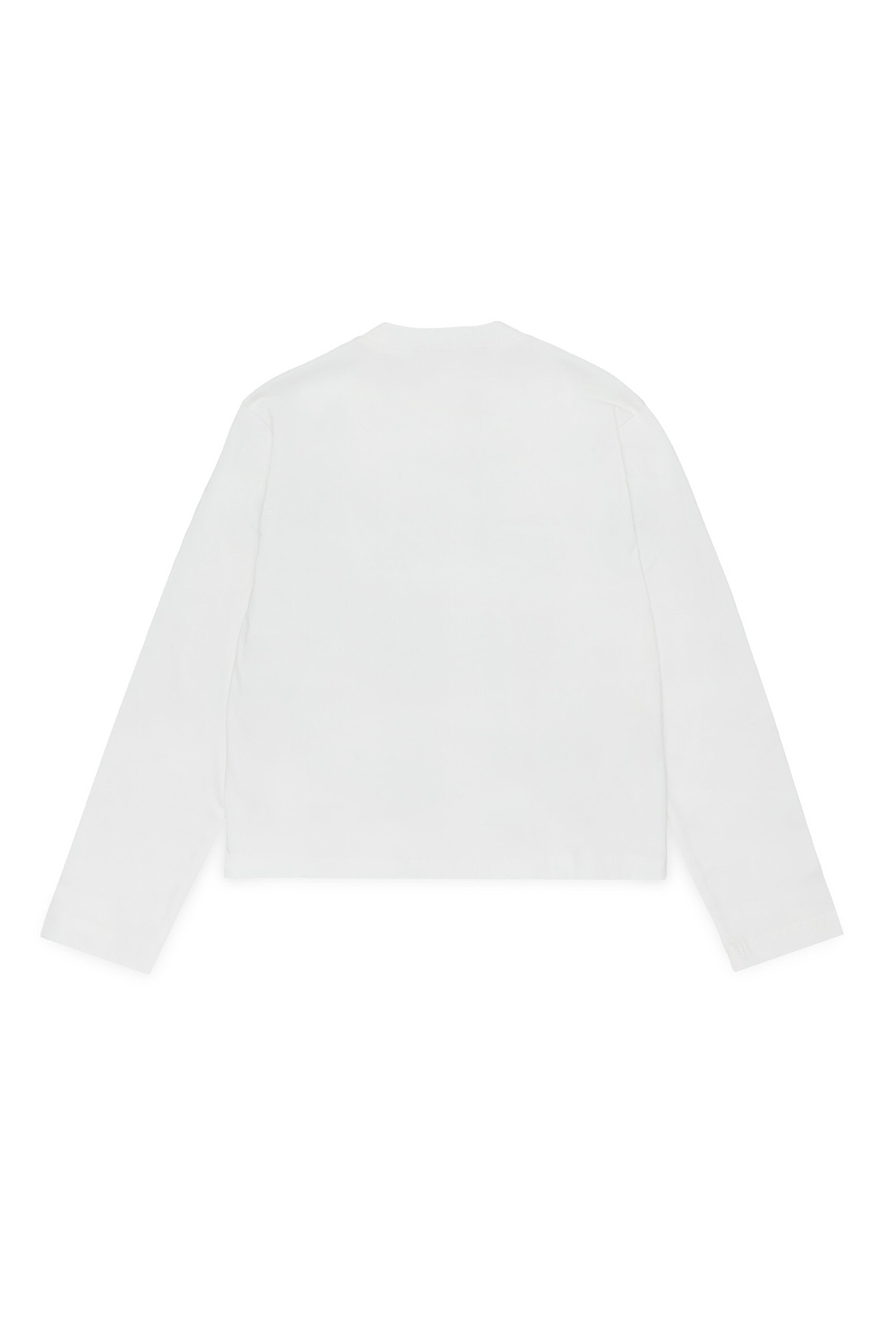 T-shirt à manches longues avec logo brodé