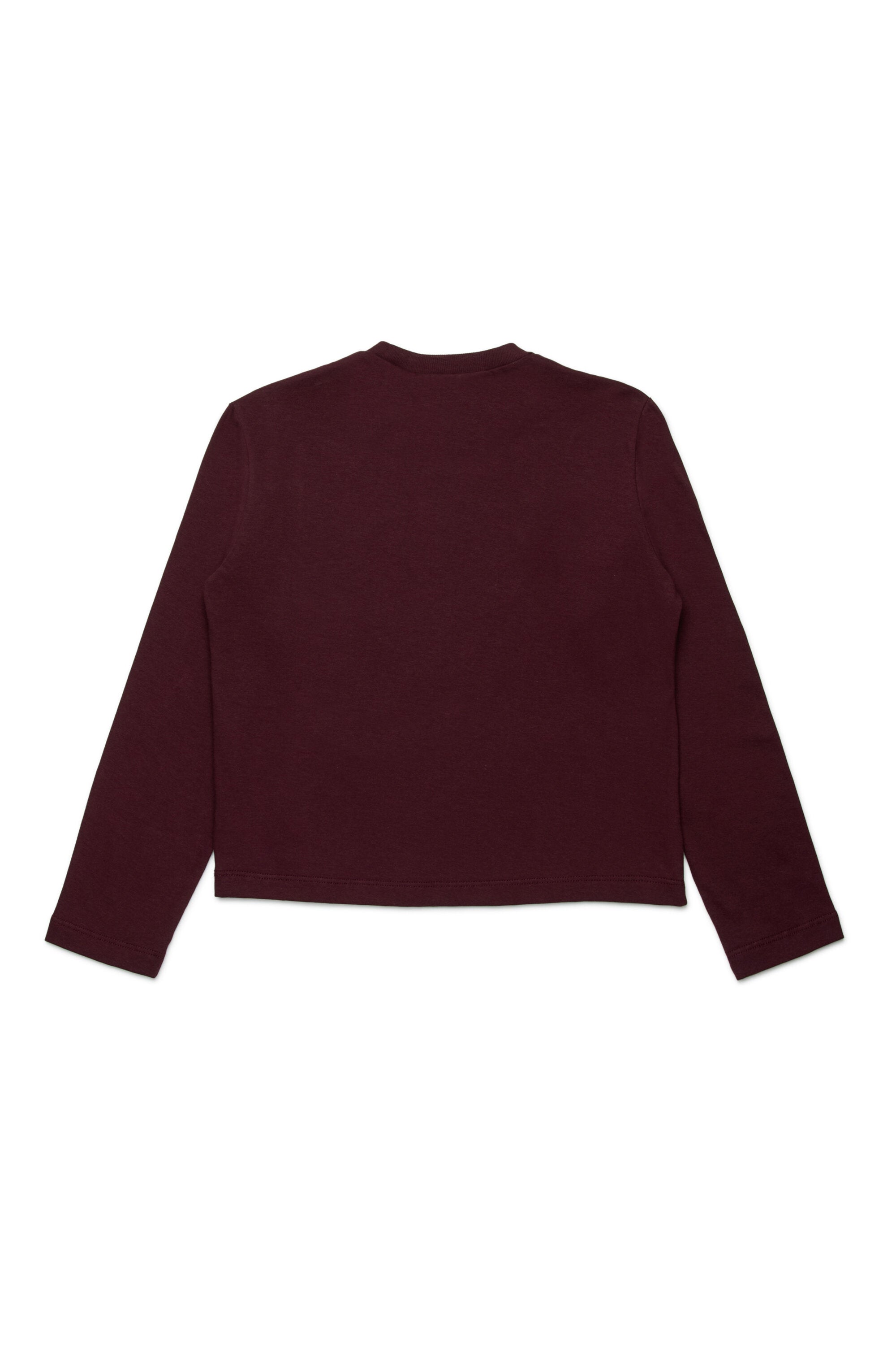 Langarmshirt mit aufgesticktem Logo