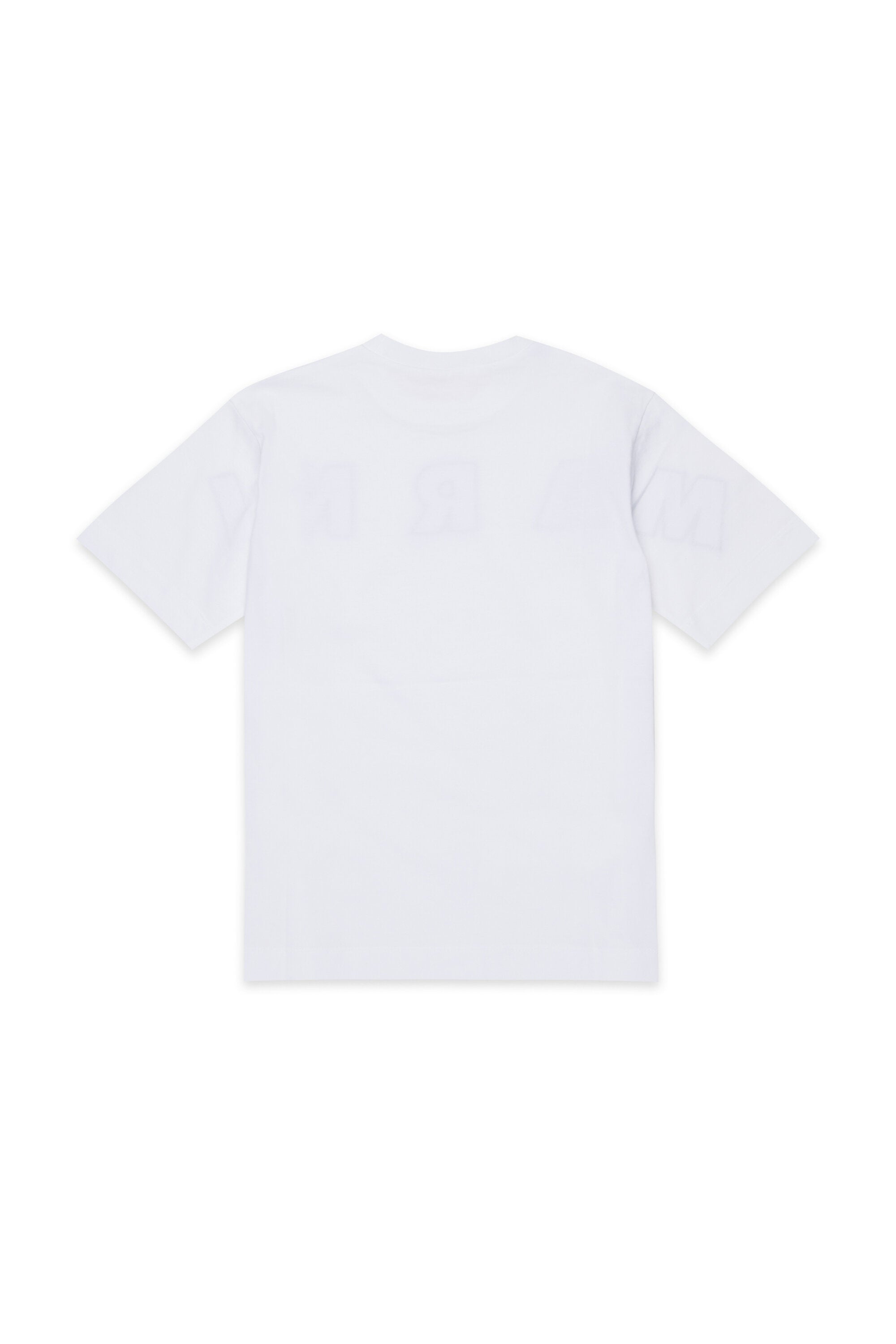 T-shirt con logo ricamato