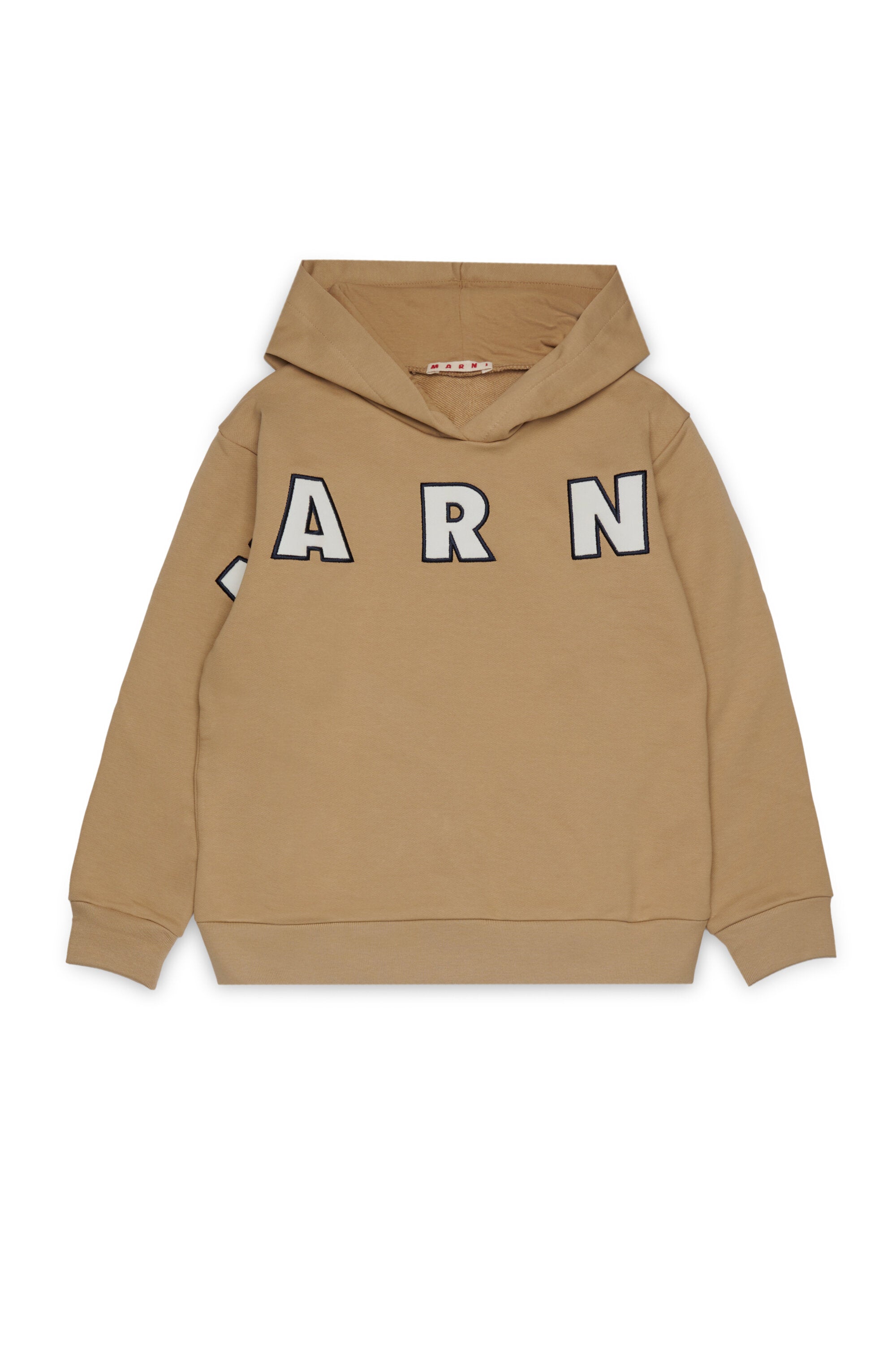 Sweat-shirt à capuche avec logo Marni Patch brodé