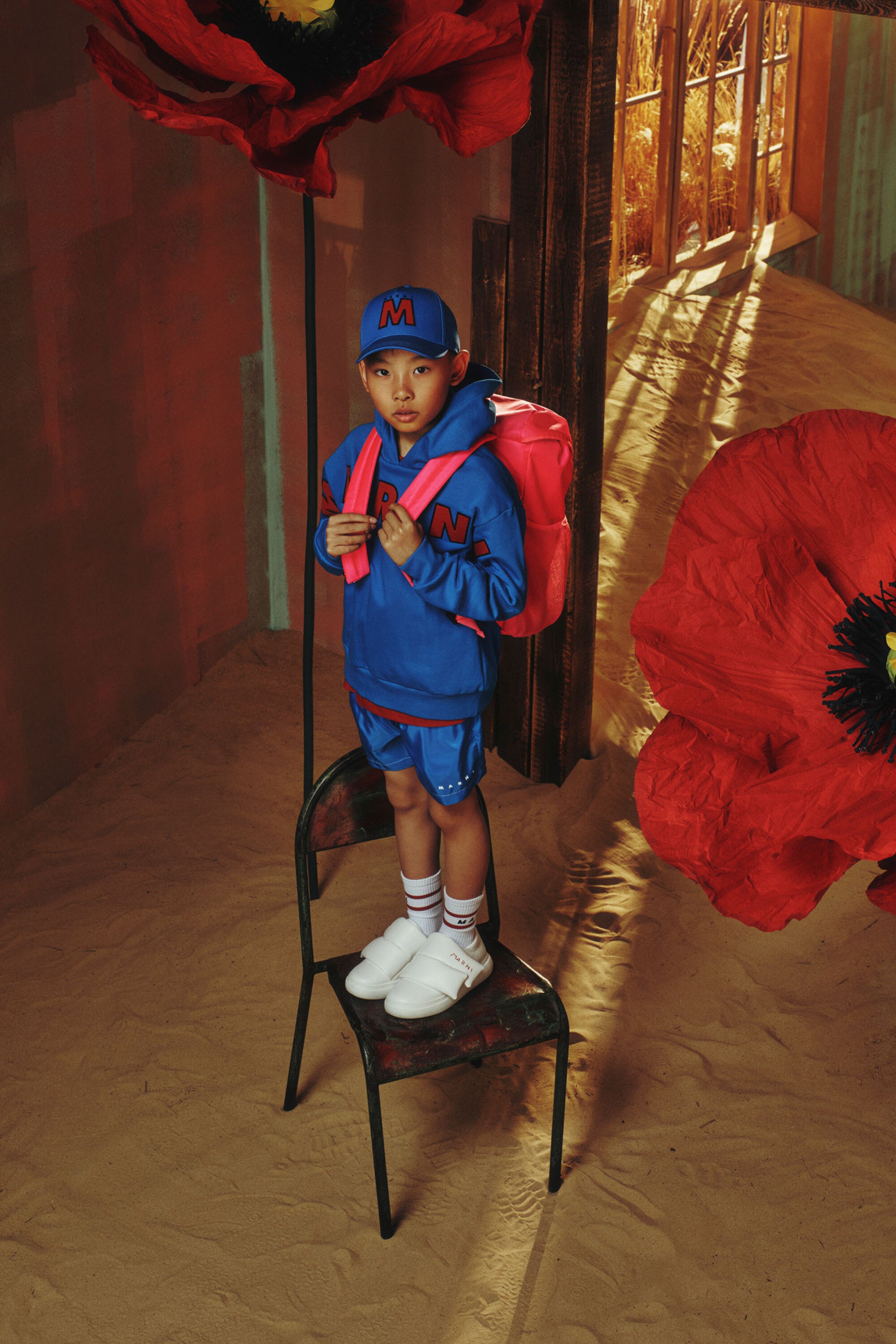 Capucha conlogo MARNI Patch bordado