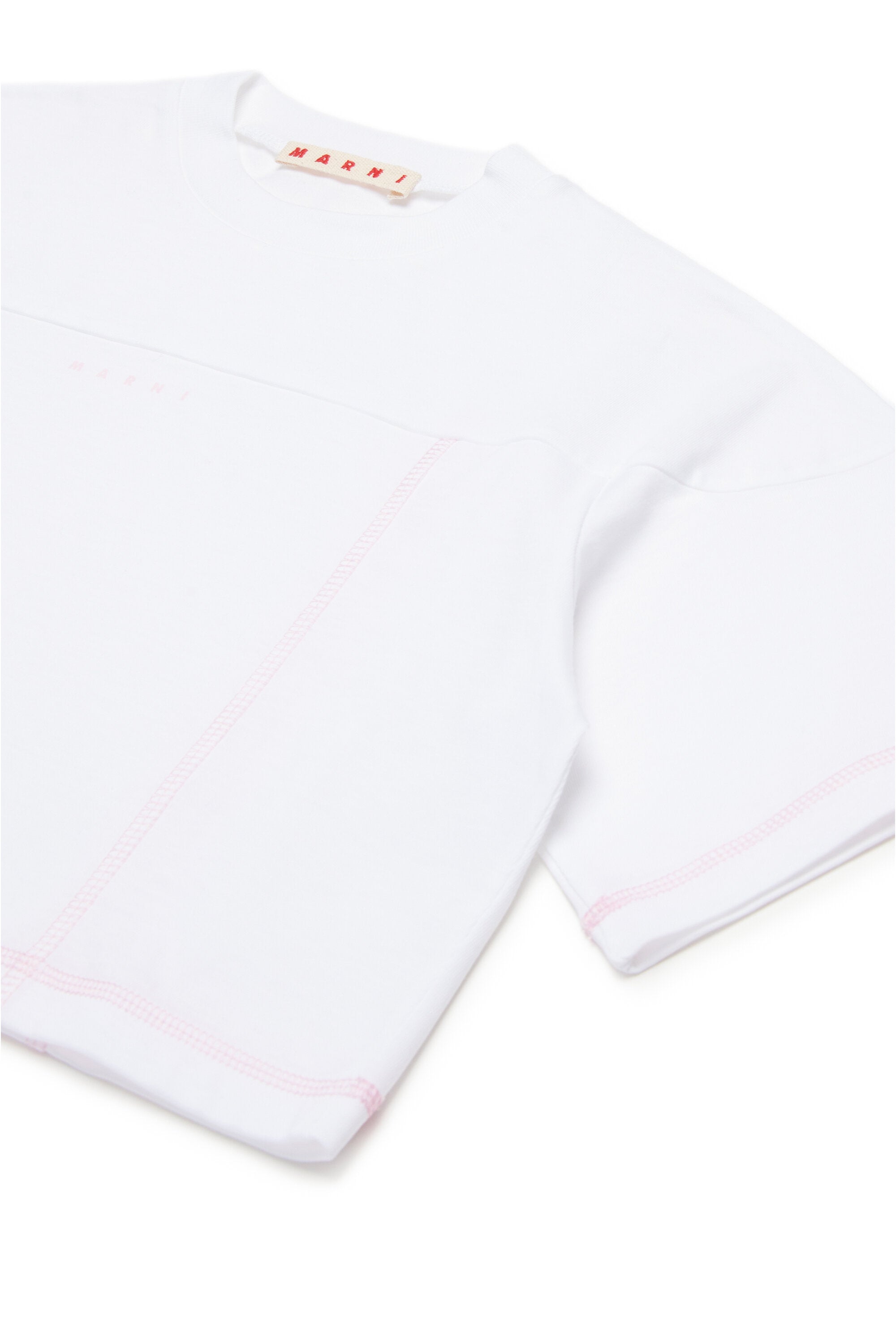 T-shirt court portant la marque