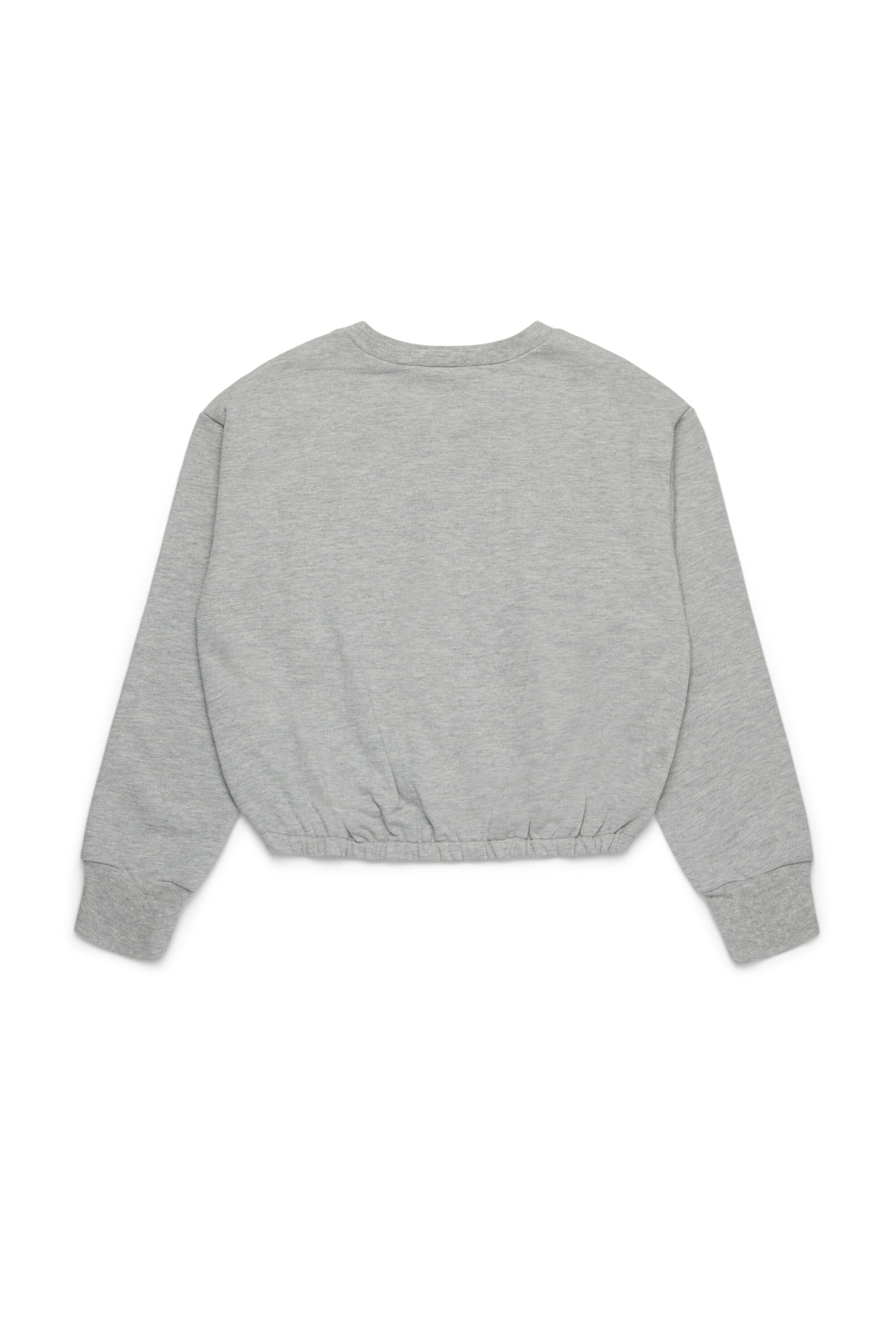 Marni Flower Sweat-shirt cropped à col ras marqué