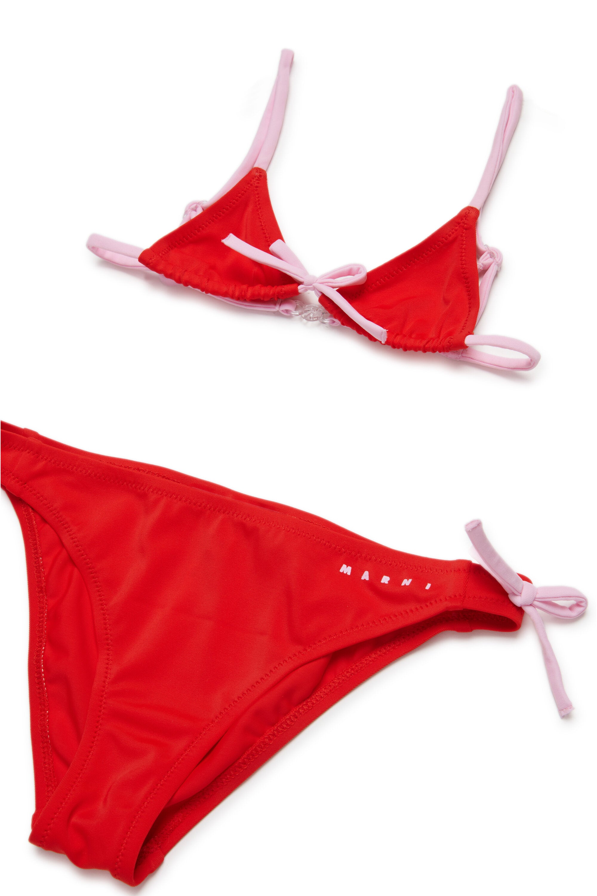 Institutional logo bikini swimming costume