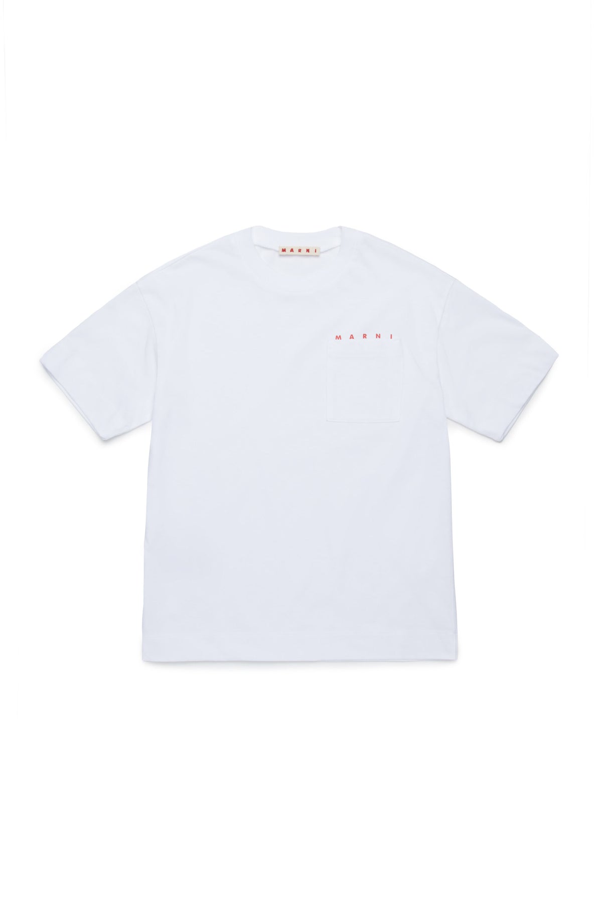 Jersey-T-Shirt mit Brusttasche