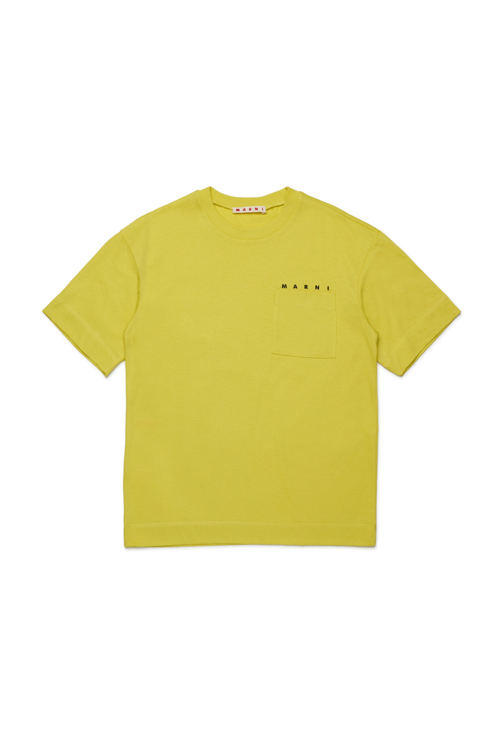 Jersey T-shirt with breast pocket