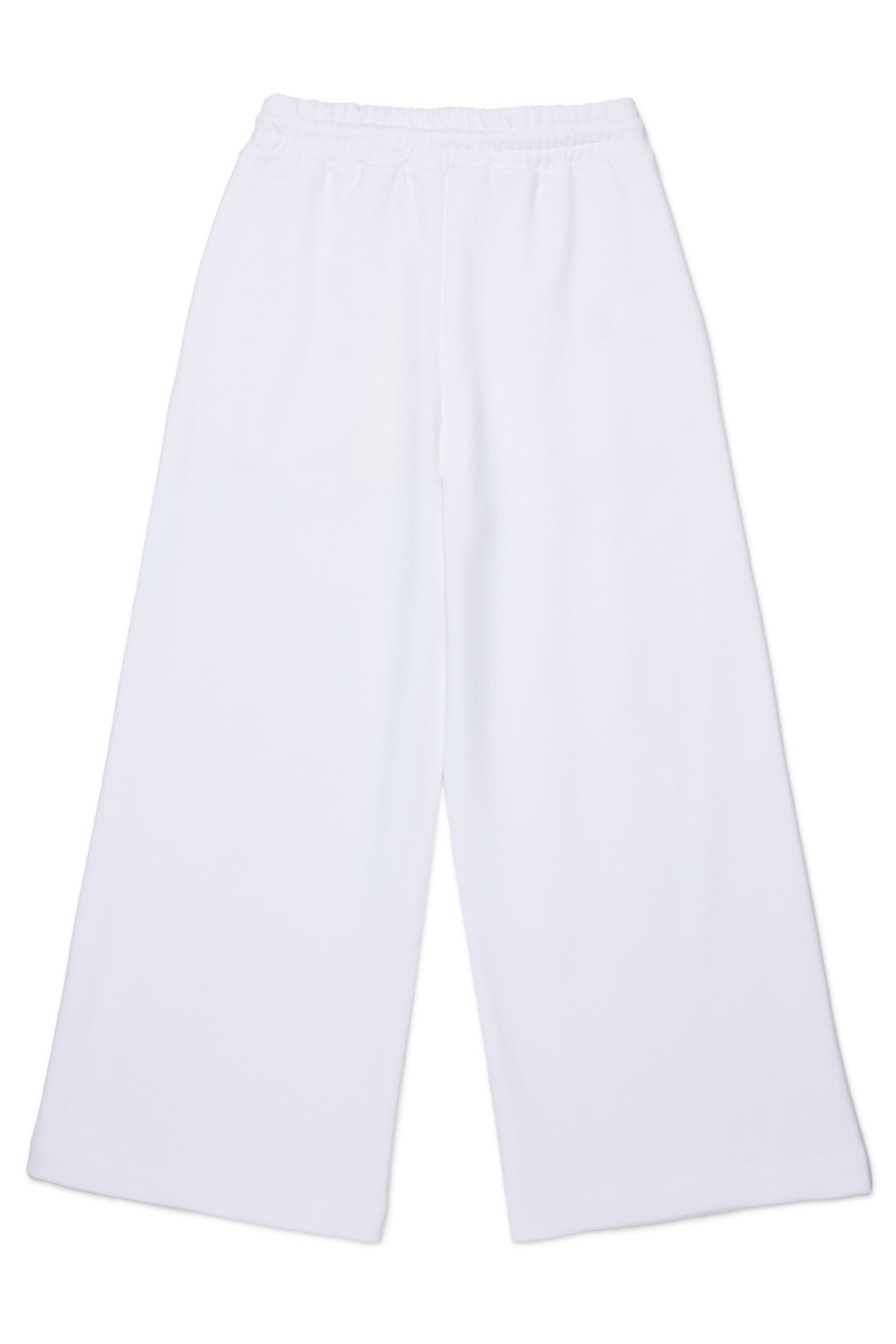 Pantalones con pernera ancha de felpa de marca