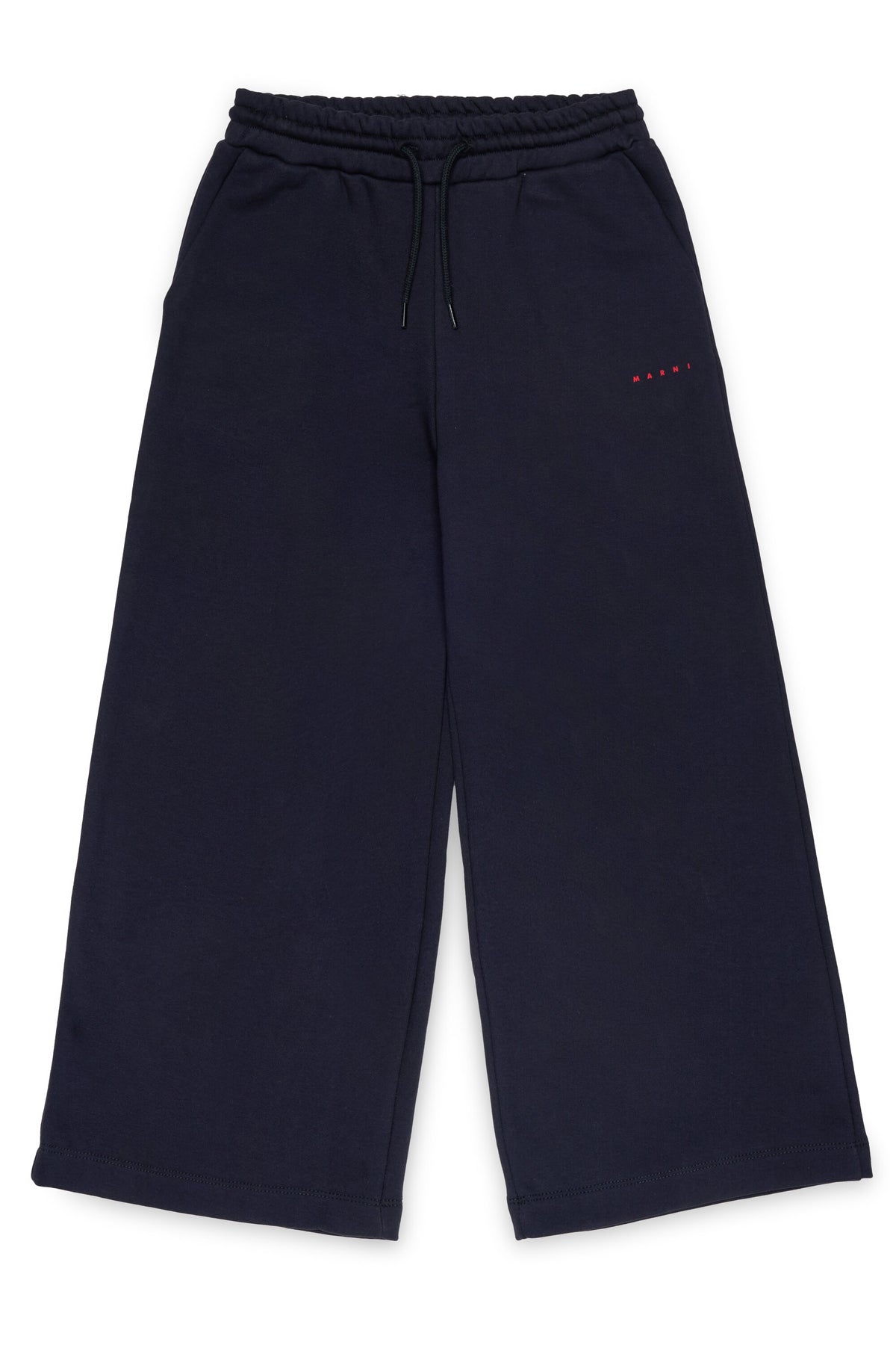 Marken-Fleecehose mit breitem Bein