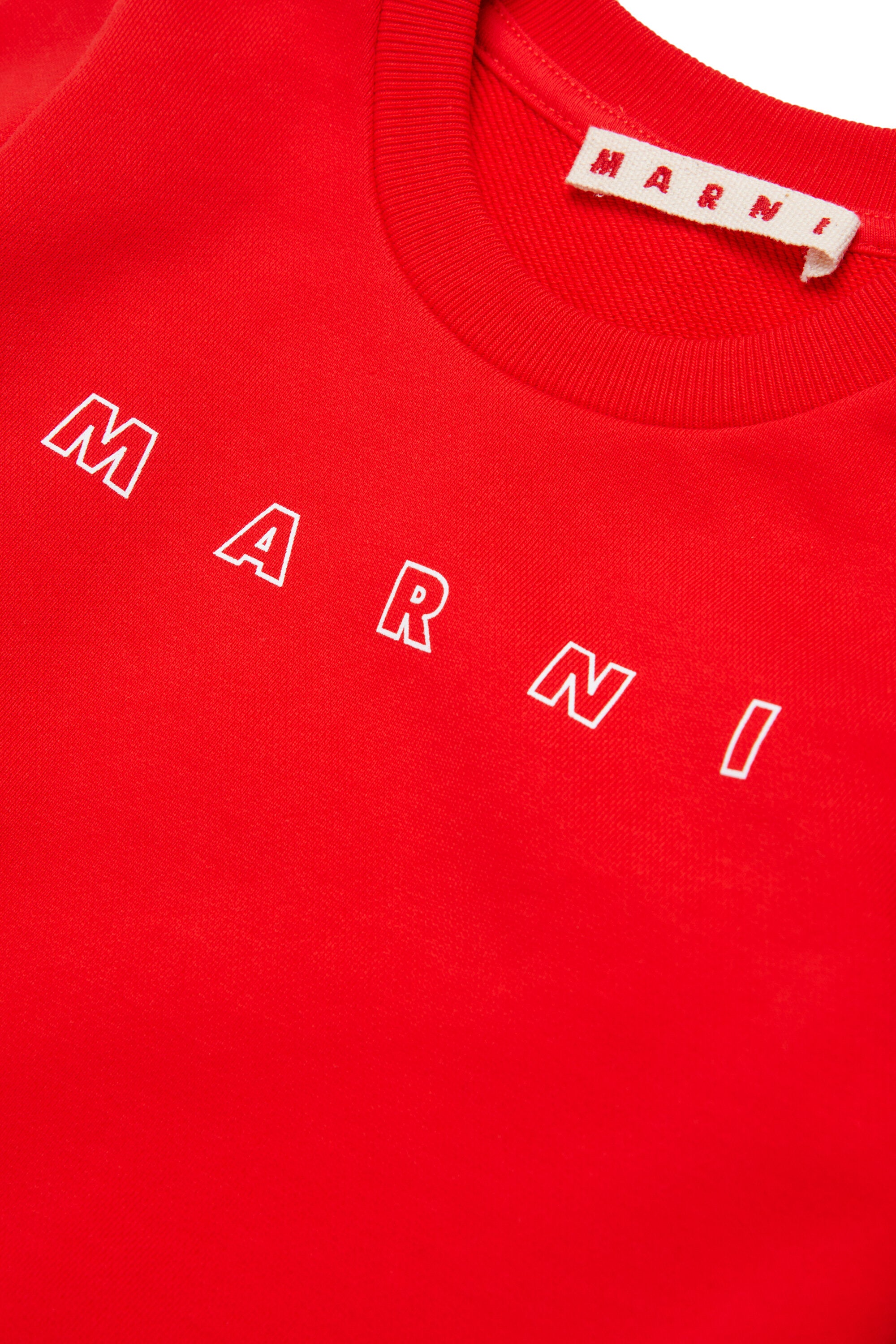 Marni logo baby crew-neck sweatshirt | BRAVE KID Marni logo baby crew-neck sweatshirt | BRAVE KID