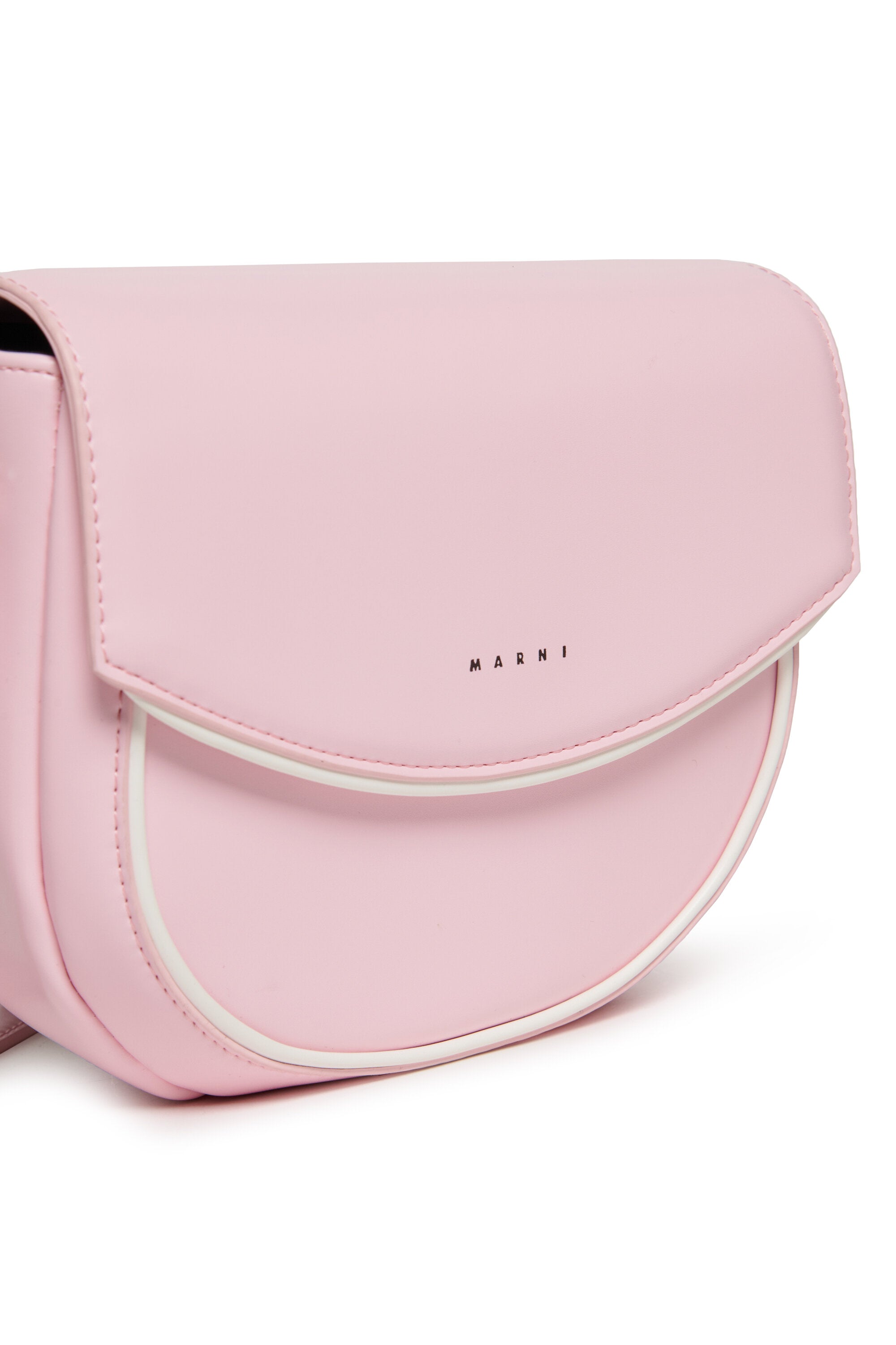 Smile Bag aus beschichtetem Stoff mit Schulterriemen