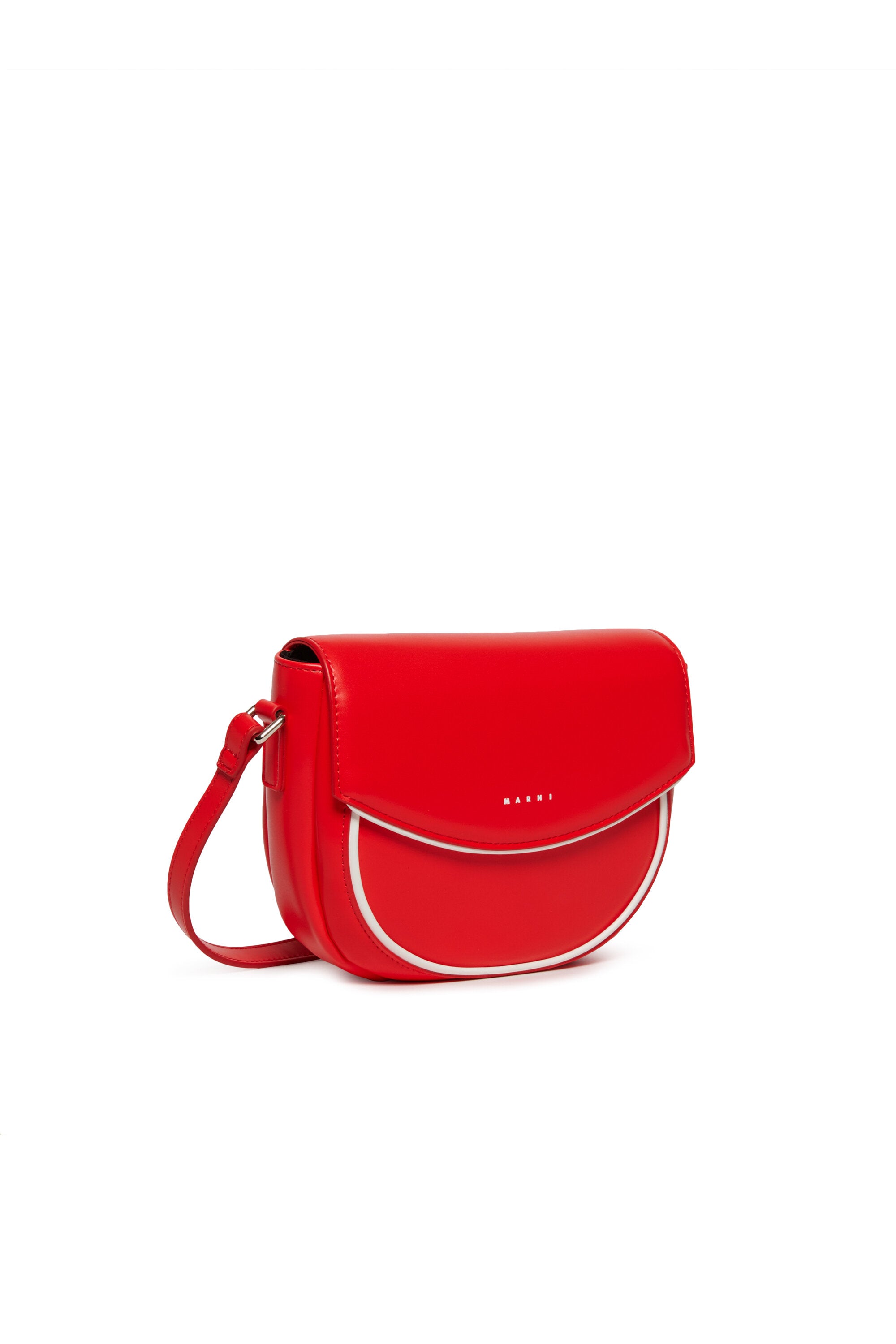 Borsa Smile Bag in tessuto spalmato con tracolla