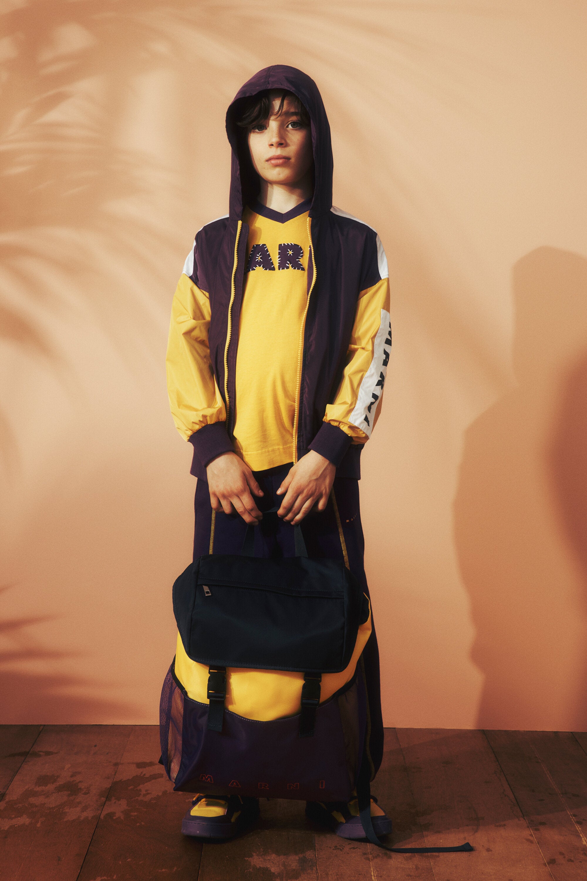 Zaino con logo Marni Outline