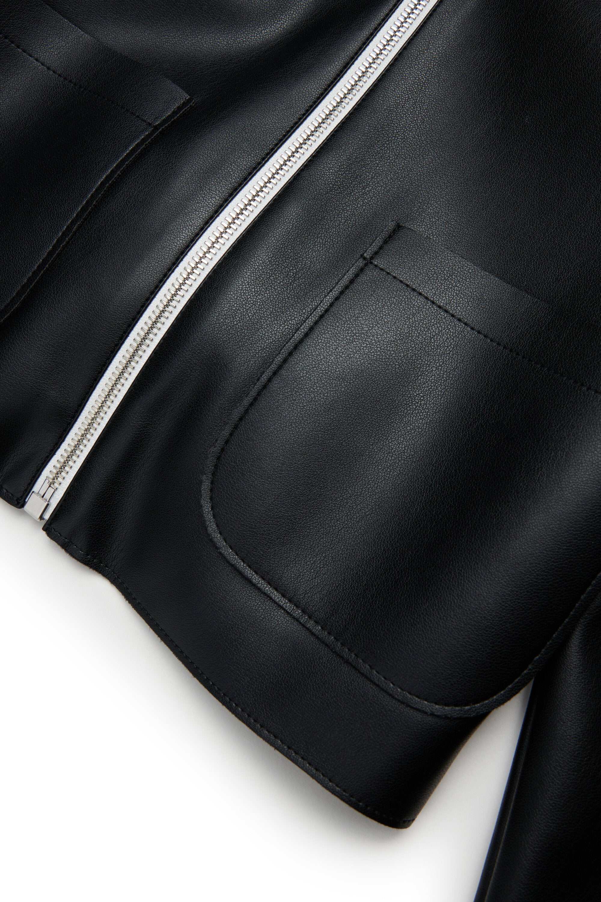 Veste en tissu enduit avec logo