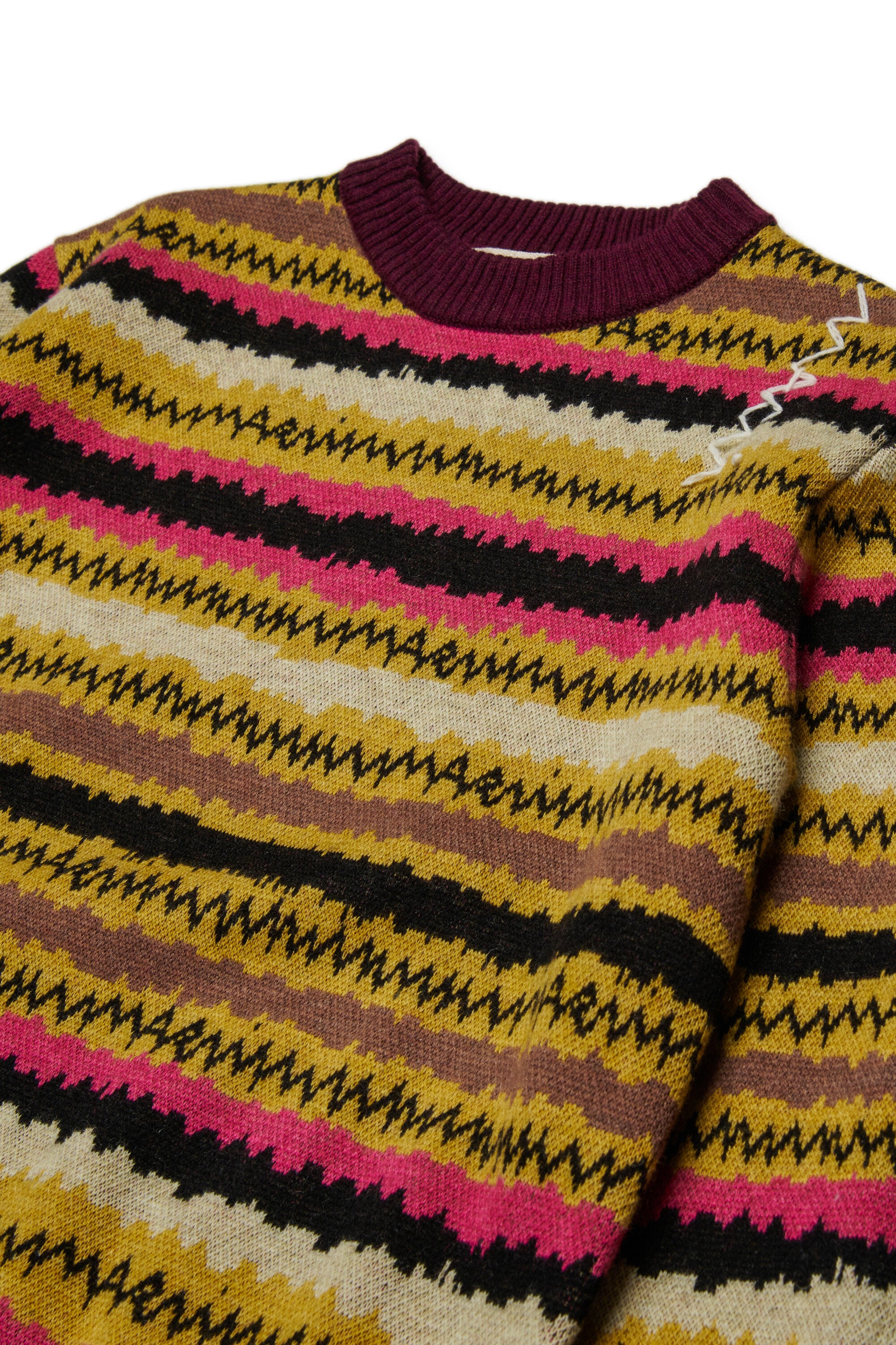 Pullover in misto lana a fantasia Rock Doll