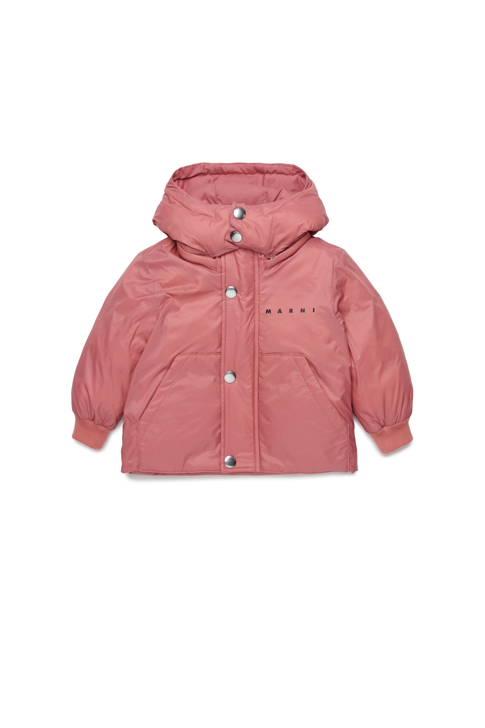 Hooded hooded jacket with logo